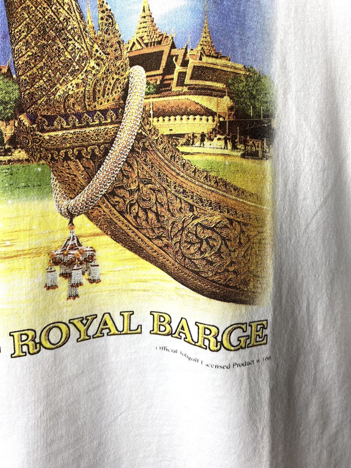 Band Tees 1990’s Vintage Thailand Bangkok Gold Dragon Art T Shirt Size US L / EU 52-54 / 3 - 4 Thumbnail