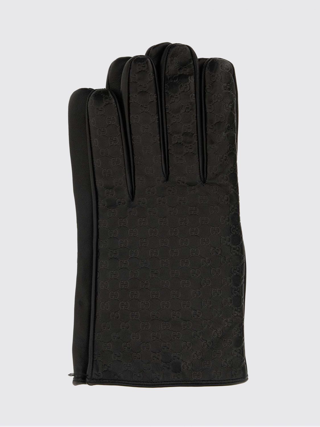 Gucci Gucci Gloves Men Black Size ONE SIZE - 1 Thumbnail