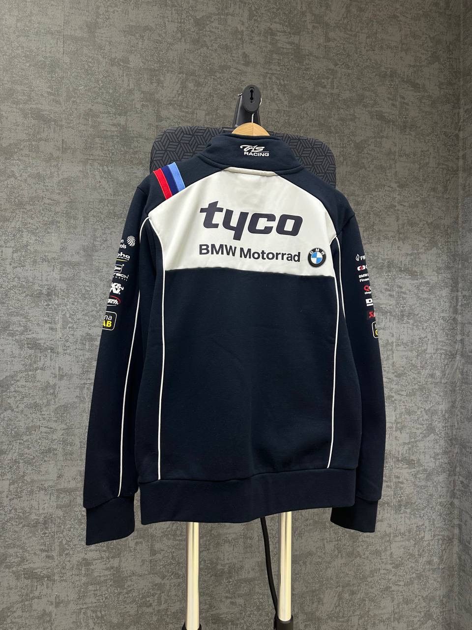 BMW × Vintage Vintage BMW Tuco Motorrad Racing Zip Hoodie Size US L / EU 52-54 / 3 - 8 Thumbnail