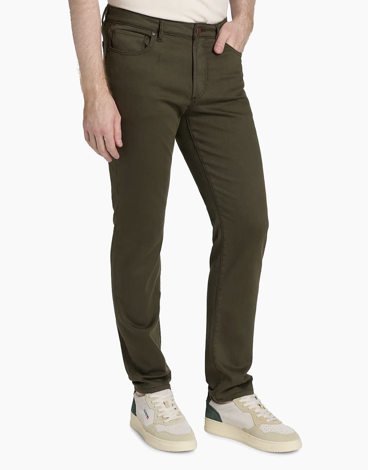 MONFRERE NEW Monfrère Brando Five-Pocket Jeans Juniper Green Size US 32 / EU 48 - 4 Thumbnail