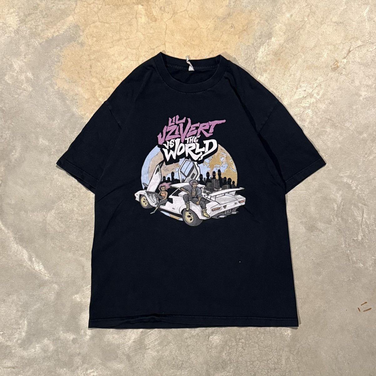 Lil Uzi Vert 2016 Lil Uzi Vert vs The World Faded Tour Rap Tee ERD Grunge Size US L / EU 52-54 / 3 - 1 Thumbnail
