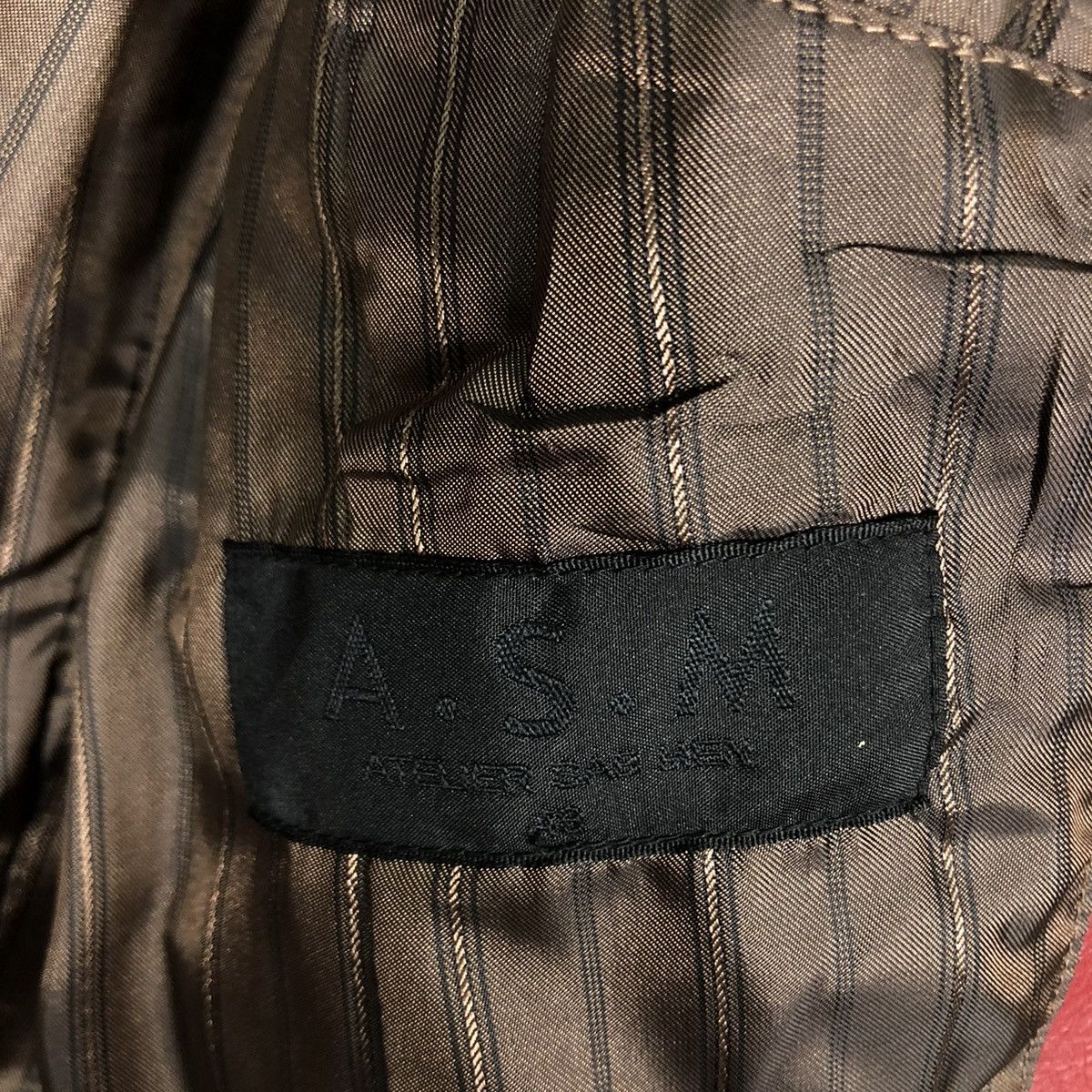 Japanese Brand 🔥VINTAGE BONDAGE LEATHER BIKER JACKET ASM ISSEY MIYAKE Size US M / EU 48-50 / 2 - 18 Thumbnail