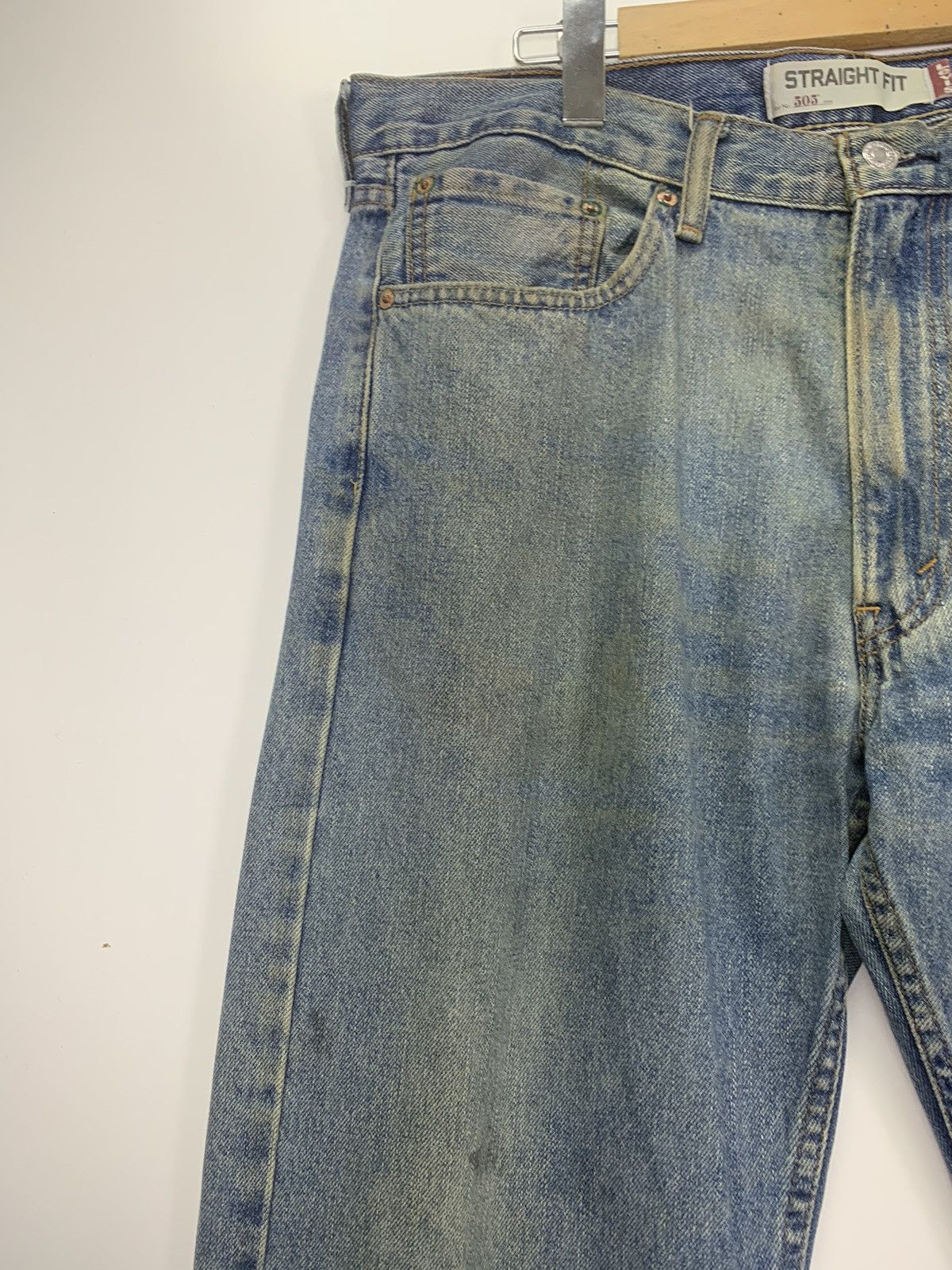 Levi's Vintage Clothing × Vintage Vintage 505 Levis Denim Size US 36 / EU 52 - 4 Thumbnail