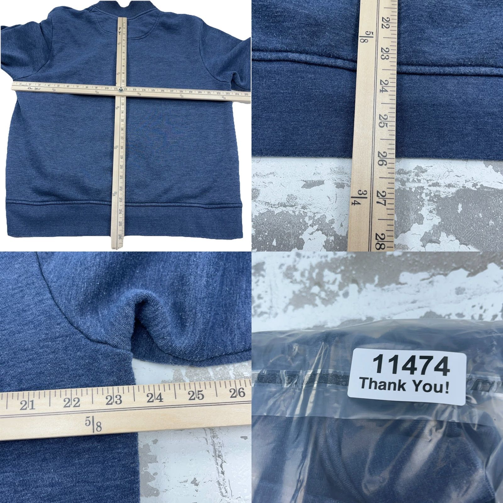Orvis Orvis Sweater Men XL Blue Pullover 1/4 Zip Knit Crewneck Zipper Embroidered Logo Classic Preppy American Modern Size US XL / EU 56 / 4 - 8 Thumbnail