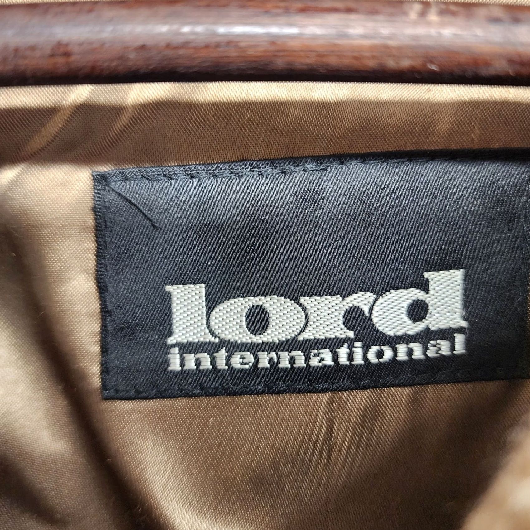 Vintage VINTAGE Lord International Coat Mens Large Beige Camel 100% Wool Overcoat German Mens Size US L / EU 52-54 / 3 - 4 Thumbnail