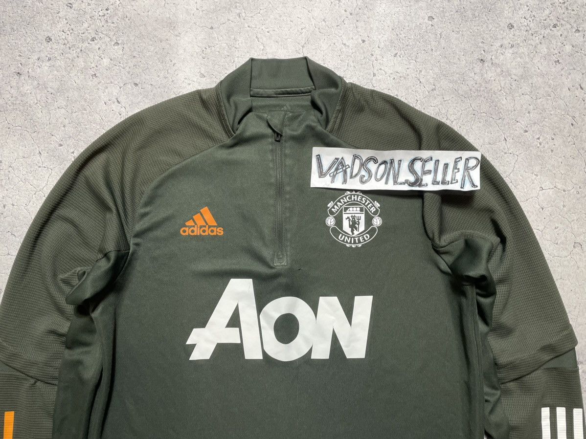 Adidas Adidas Manchester United 1/4 Zip Training Top Jacket Size US M / EU 48-50 / 2 - 6 Thumbnail