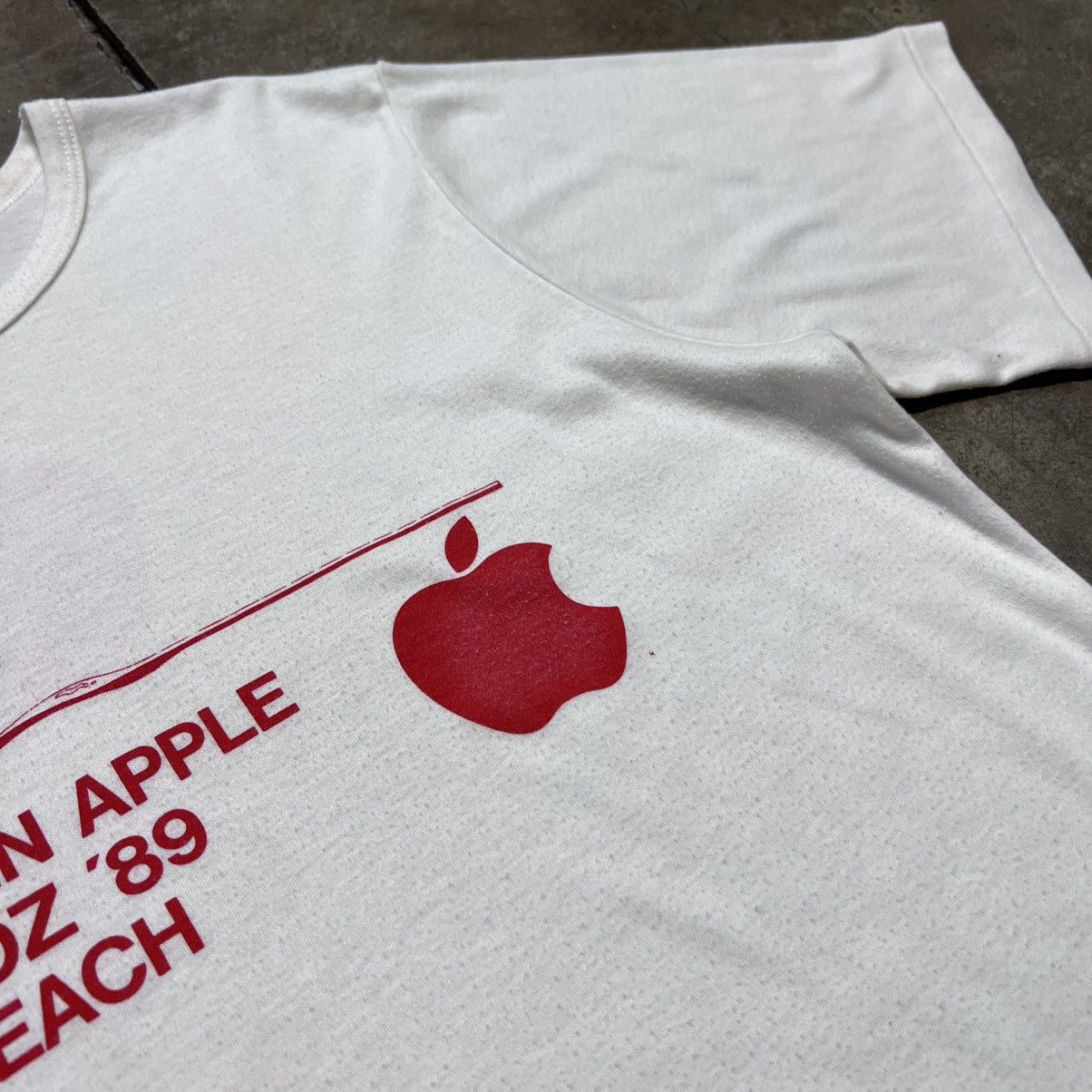 Apple × Vintage Vintage 80s Apple Computers Macintosh Tech Graphic Tee Size US XL / EU 56 / 4 - 6 Thumbnail