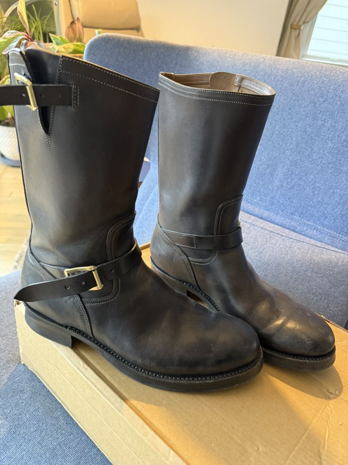 Other Leather Things Motor Japan Engineer Boots 11 (US12) Size US 12 / EU 45 - 9 Thumbnail