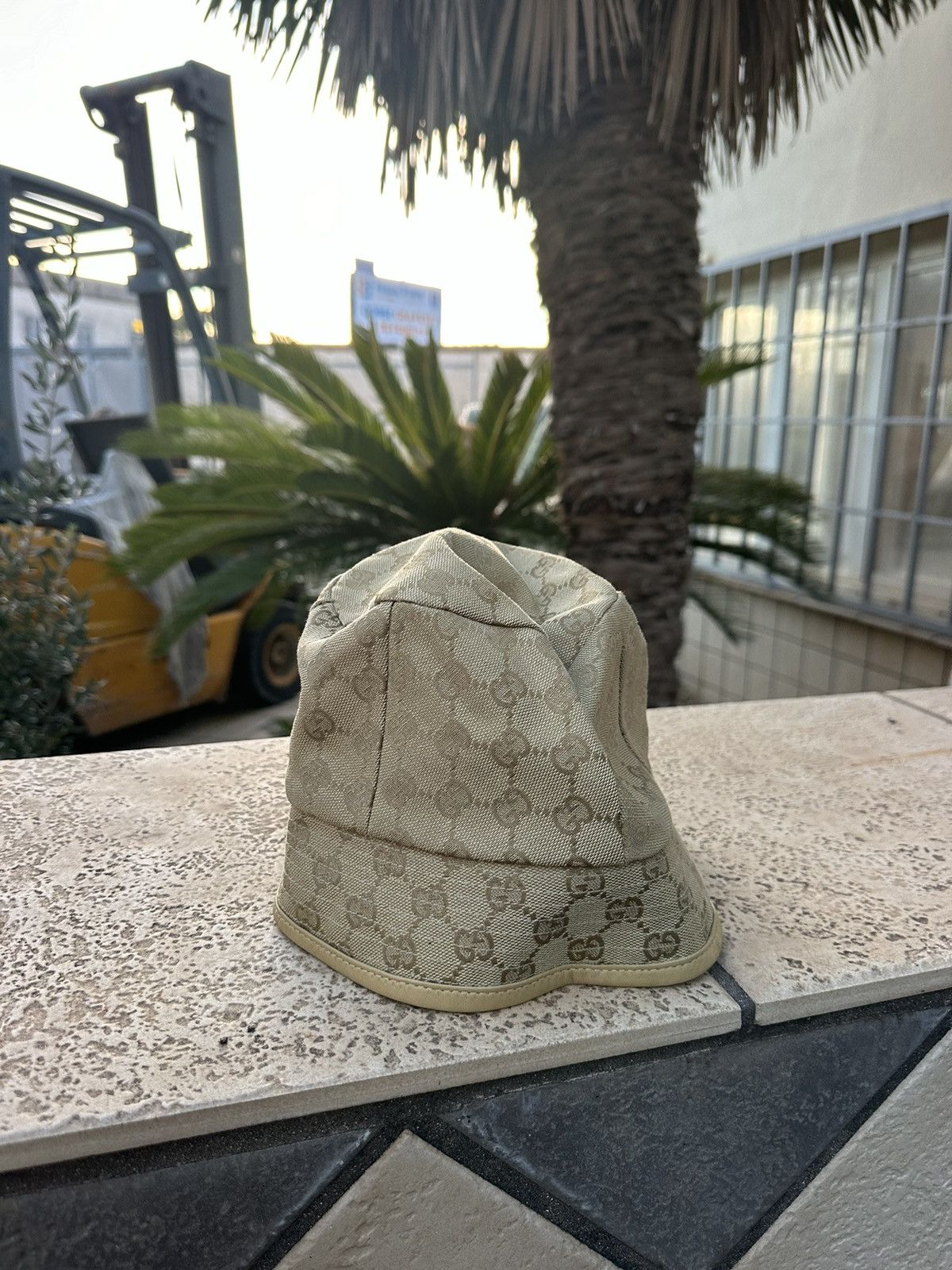 Gucci Gucci Hat Panama Monogram M size Size ONE SIZE - 2 Thumbnail