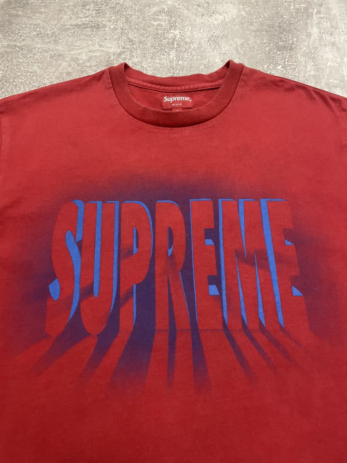 Hypebeast × Supreme Supreme Big Logo Red T-Shirt Size US M / EU 48-50 / 2 - 9 Thumbnail