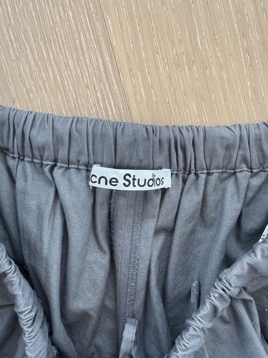 Acne Studios Acne Studios Patchwork Wide Leg Trousers Grey Size US 36 / EU 52 - 3 Thumbnail