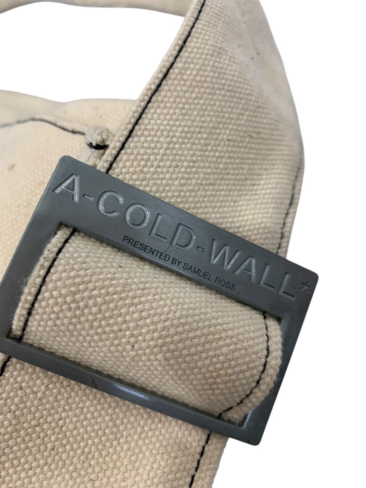 A-COLD-WALL* 🔥A COLD WALL CANVAS SLING/SHOULDER MESSENGER BAG Size ONE SIZE - 4 Thumbnail