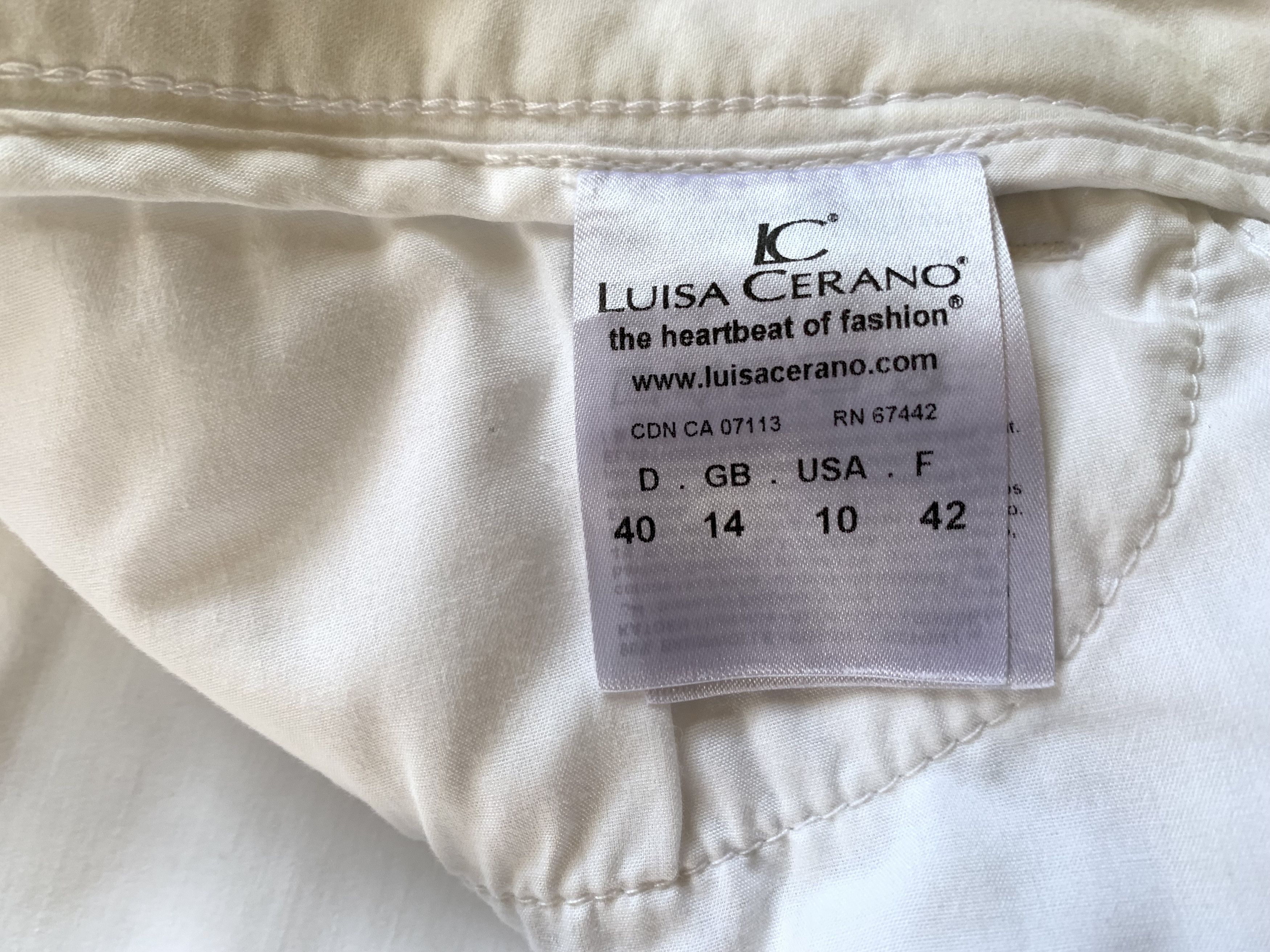 Luisa Cerano Luisa Cerano Loose-leg Trousers Size 30" / US 8 / IT 44 - 10 Thumbnail
