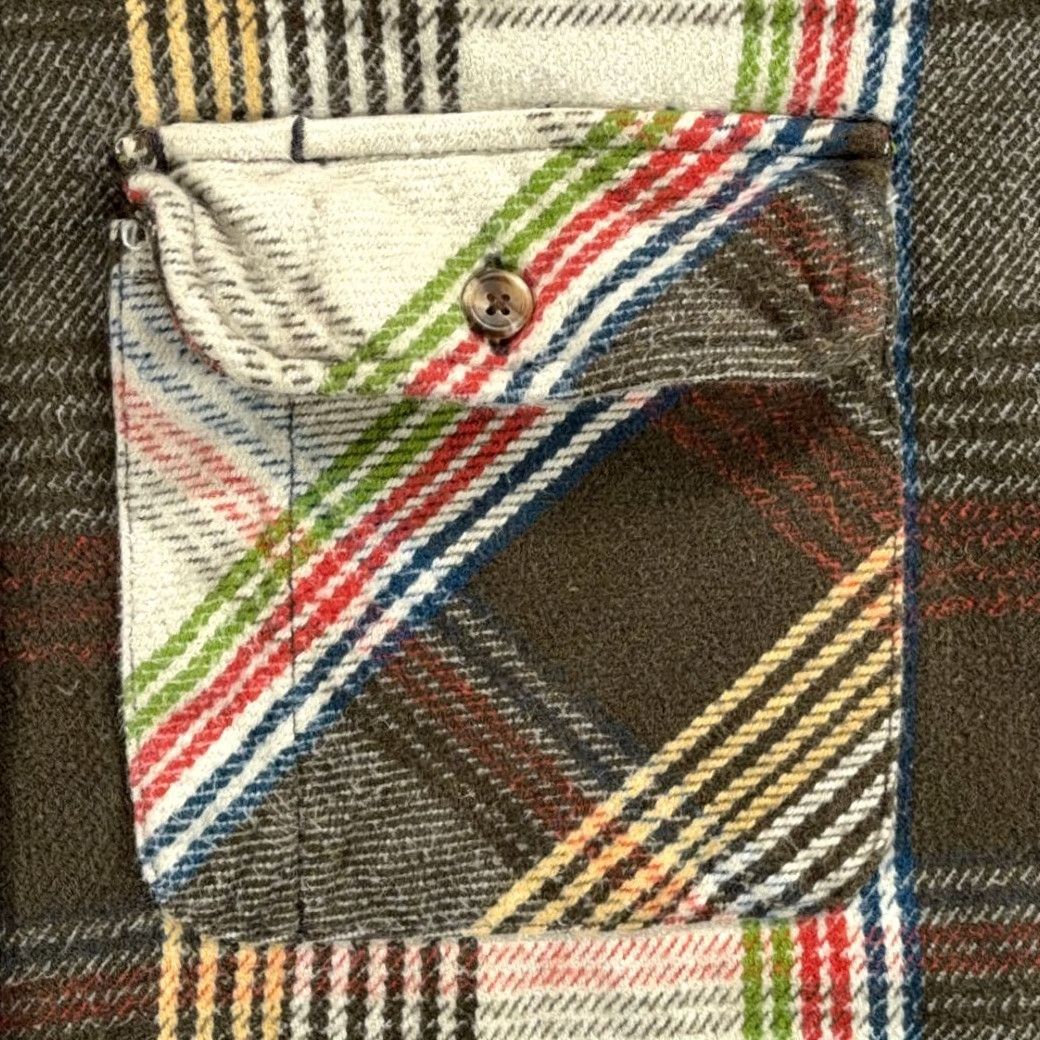 Vintage VINTAGE Williams Bay Shirt Adult LARGE Brown Plaid Flannel 90s Button-Up Long Sleeve Mens Size US L / EU 52-54 / 3 - 4 Thumbnail