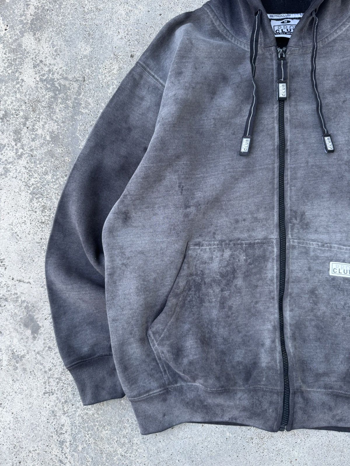Vintage Distressed Vintage Y2K Sun Faded Zip Up Hoodie Size US M / EU 48-50 / 2 - 3 Thumbnail