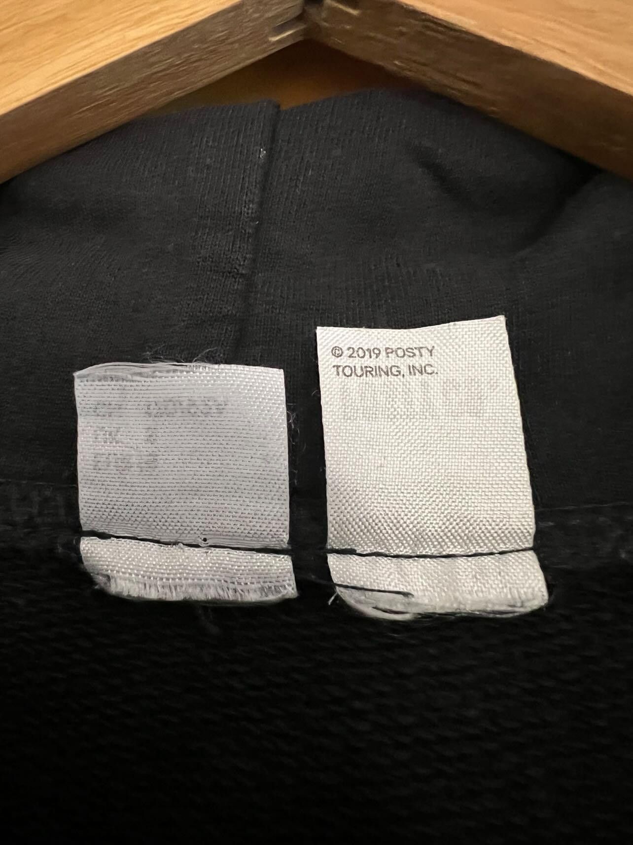 POST&CO 2019 Posty Co Post Malone H&M Black Rare Hoodie Size US S / EU 44-46 / 1 - 5 Thumbnail