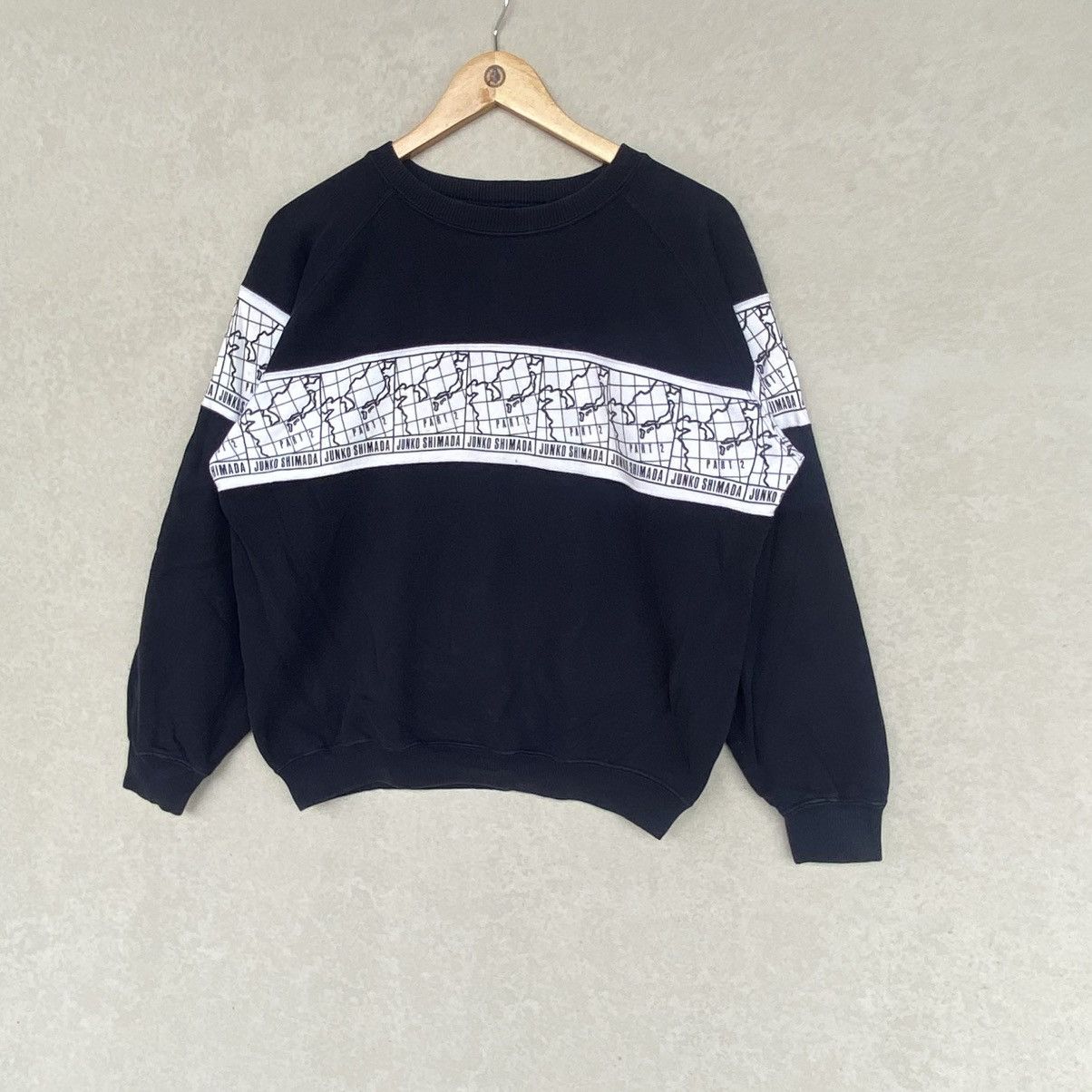 Other Vintage Junko Shimada Crewneck Sweatshirt Black Size M Size US M / EU 48-50 / 2 - 2 Thumbnail