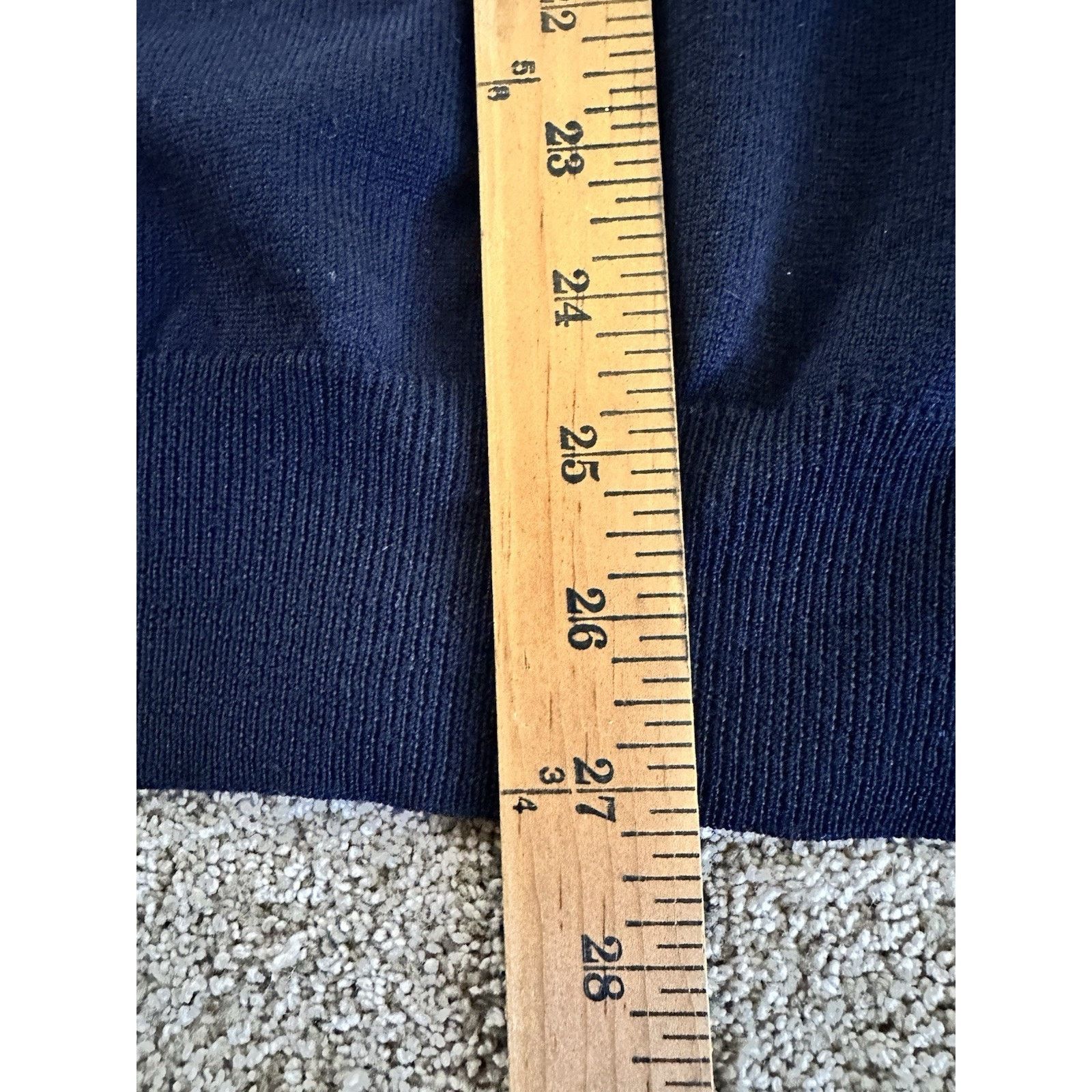 Polo Ralph Lauren Polo Ralph Lauren Men's Navy Blue 100% Merino Wool Size US XL / EU 56 / 4 - 5 Thumbnail