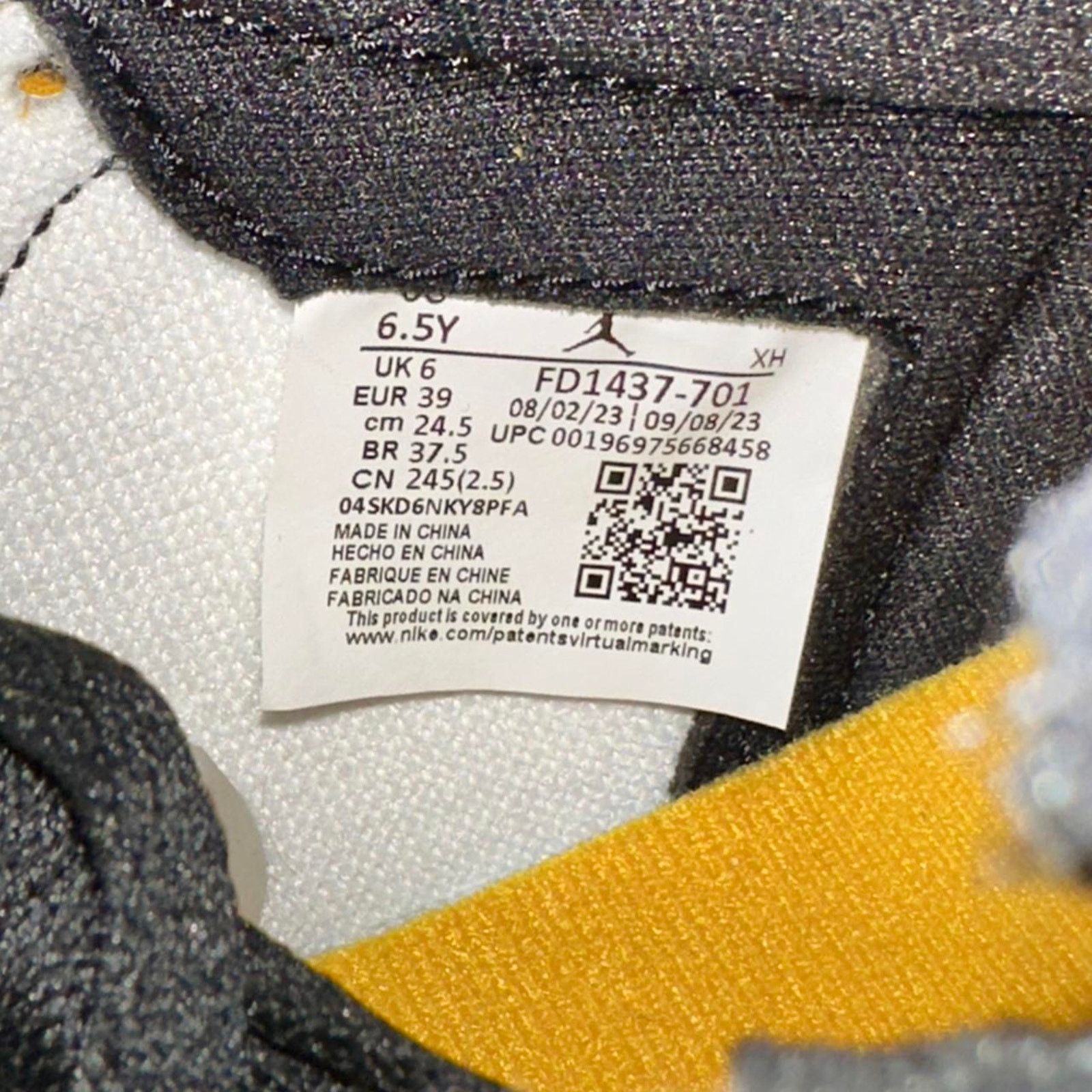Nike Air jordan 1 retro Size US 6.5 / EU 39-40 - 6 Thumbnail