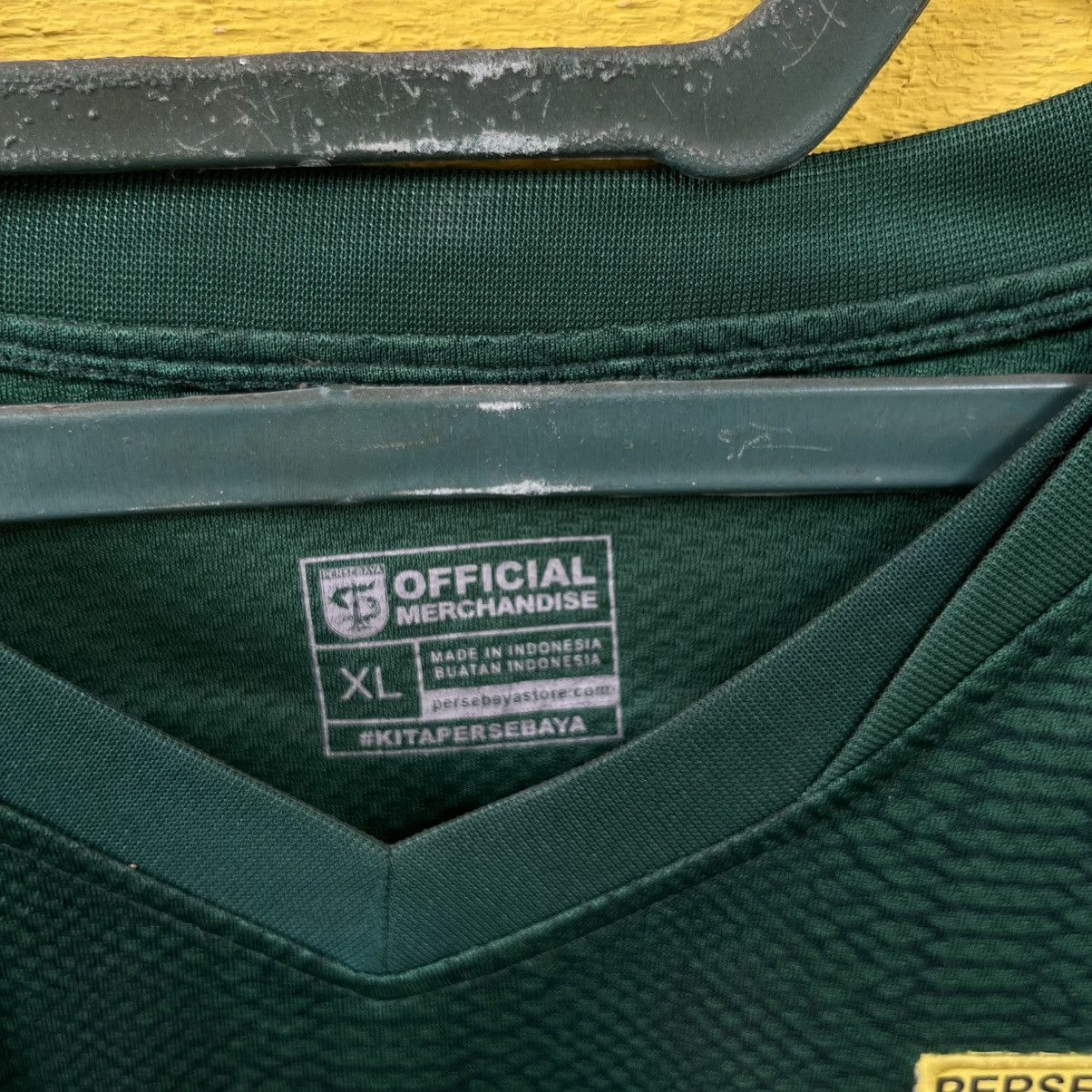 Other RARE PERSEBAYA SURABAYA LIGA 1 INDONESIA MATCH WORN JERSEY Size US XL / EU 56 / 4 - 3 Thumbnail