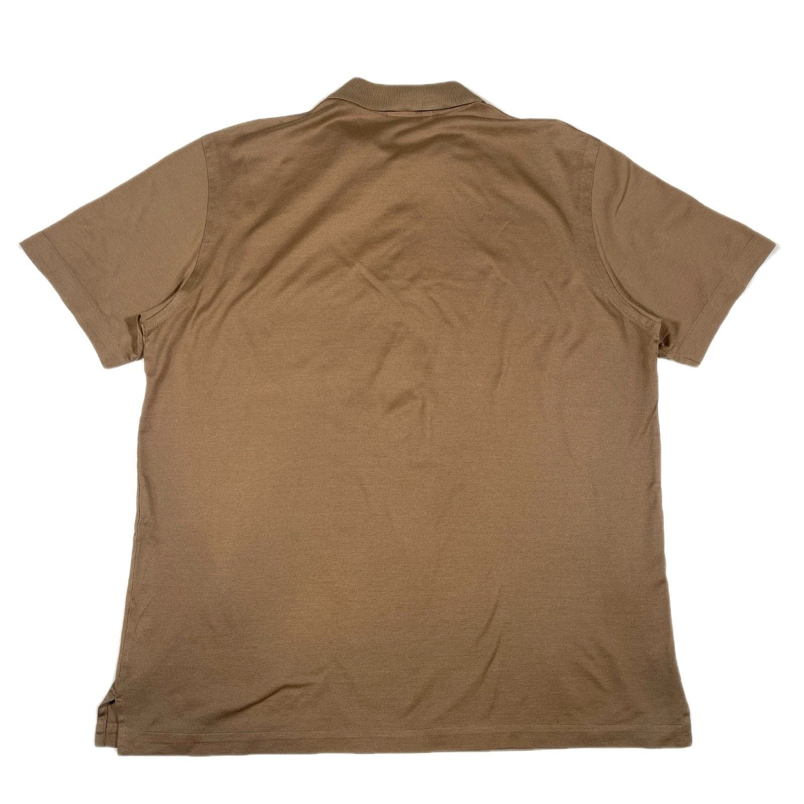 Brioni Brioni For Neiman Marcus Tan Brown Polo Pocket Tee T Shirt Size US XL / EU 56 / 4 - 5 Thumbnail