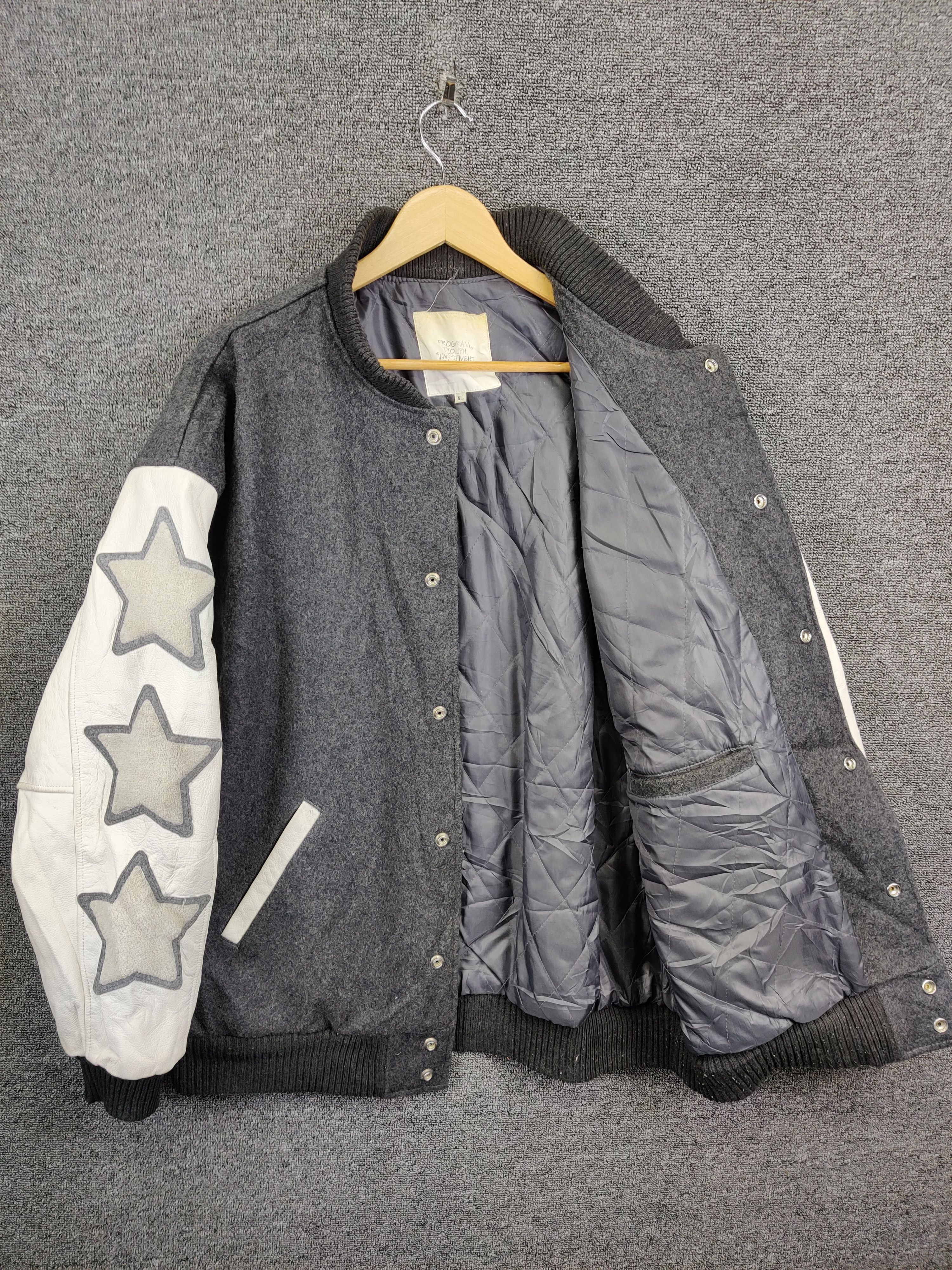 Japanese Brand Japanese Brand Program Wool Leather Varsity Jacket Size US XL / EU 56 / 4 - 6 Thumbnail
