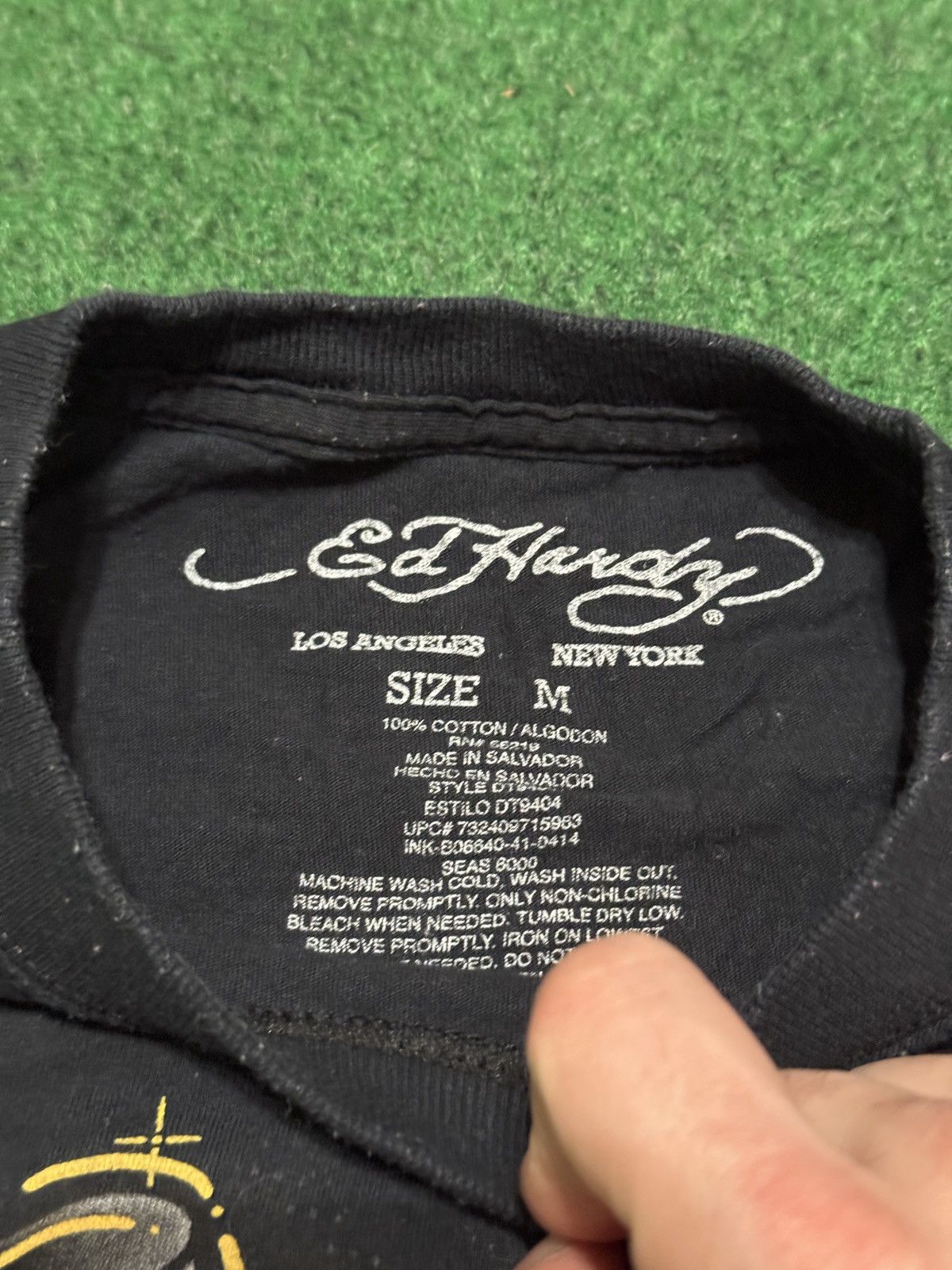 Ed Hardy Y2K Ed Hardy By Christian Audigier Skull Death Medium Shirt Size US M / EU 48-50 / 2 - 3 Thumbnail