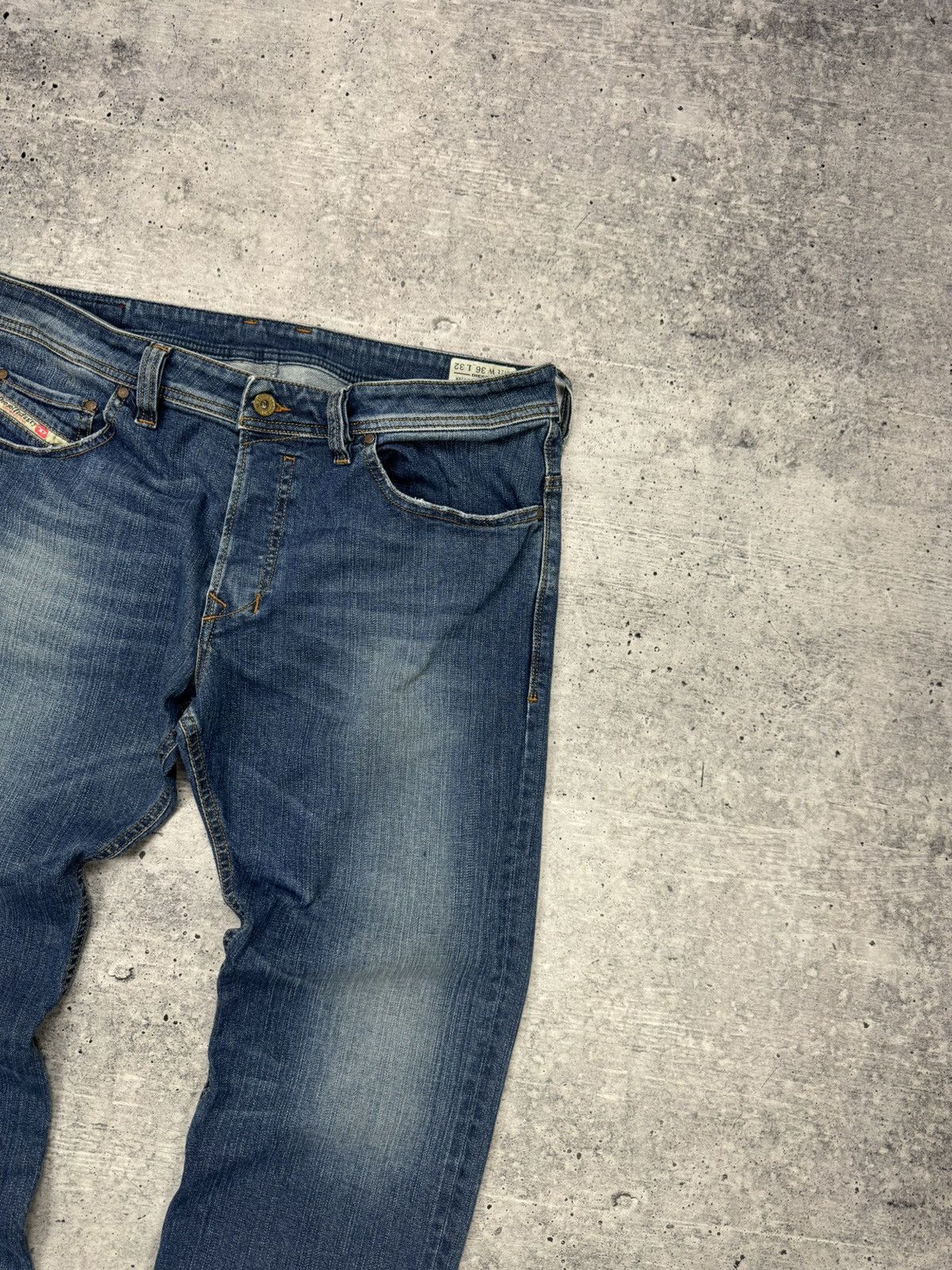 Diesel Vintage Diesel 90’s Y2K Style Blue Stonewashed Jeans Pants Size US 36 / EU 52 - 8 Thumbnail