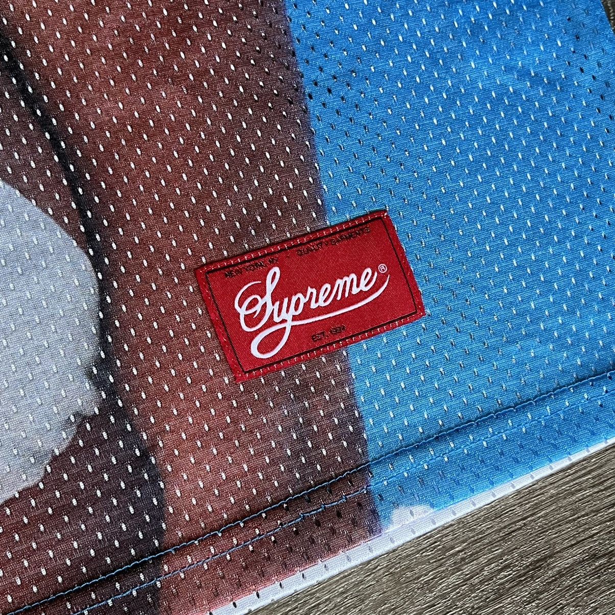 Supreme New Supreme x Aphex Twin Windowlicker Football Jersey White Size US M / EU 48-50 / 2 - 4 Thumbnail