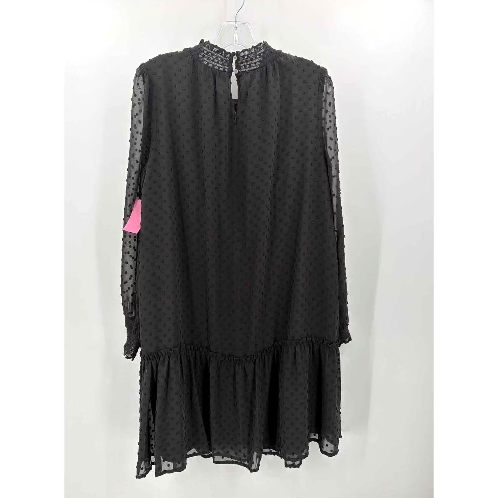 Vintage J Crew Black Knee Length Long Sleeve Dress Size Medium Size M / US 6-8 / IT 42-44 - 3 Thumbnail
