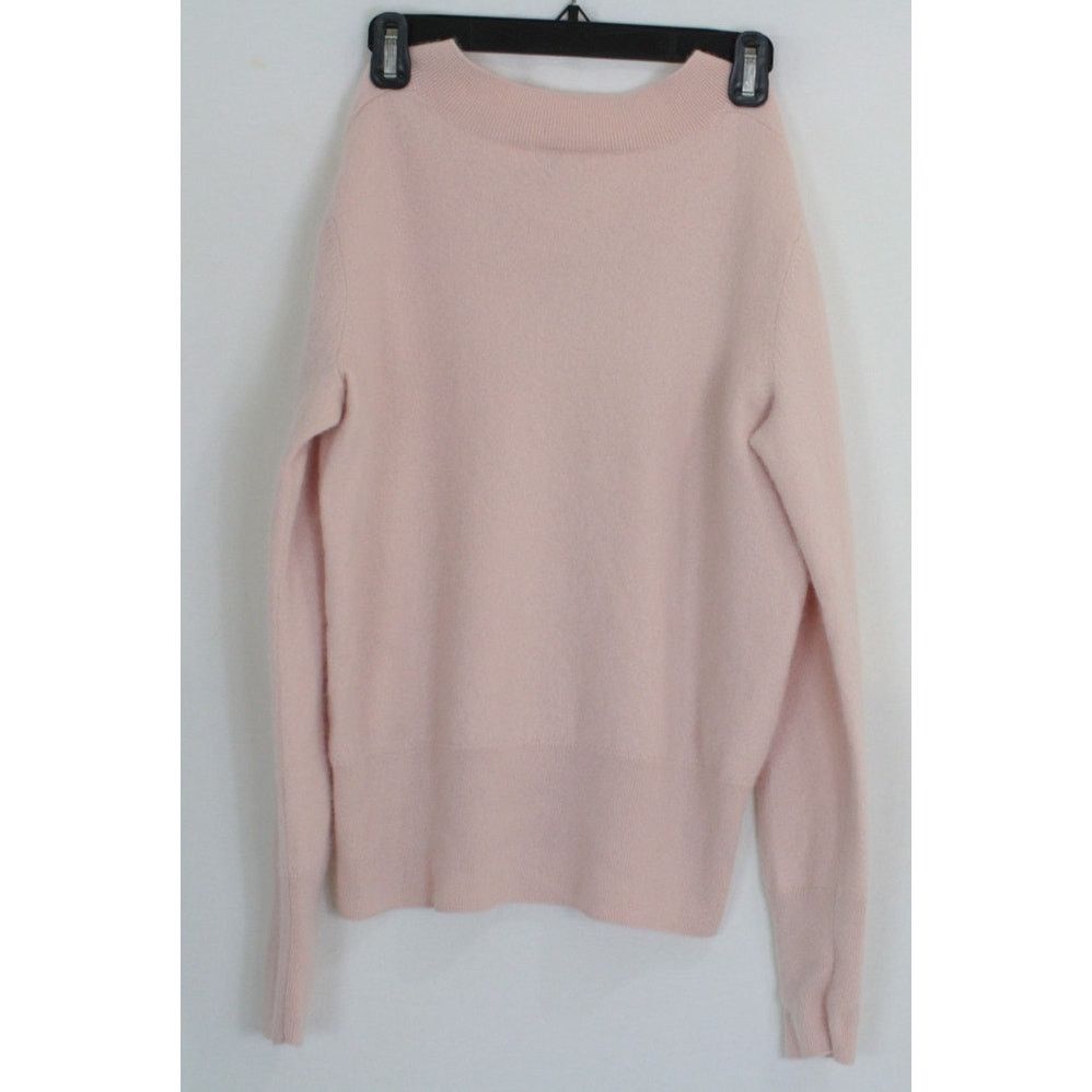Baldwin Baldwin KC Wool Cashmere Sweater Pink V Neck Soft Minimalist Size M / US 6-8 / IT 42-44 - 4 Thumbnail