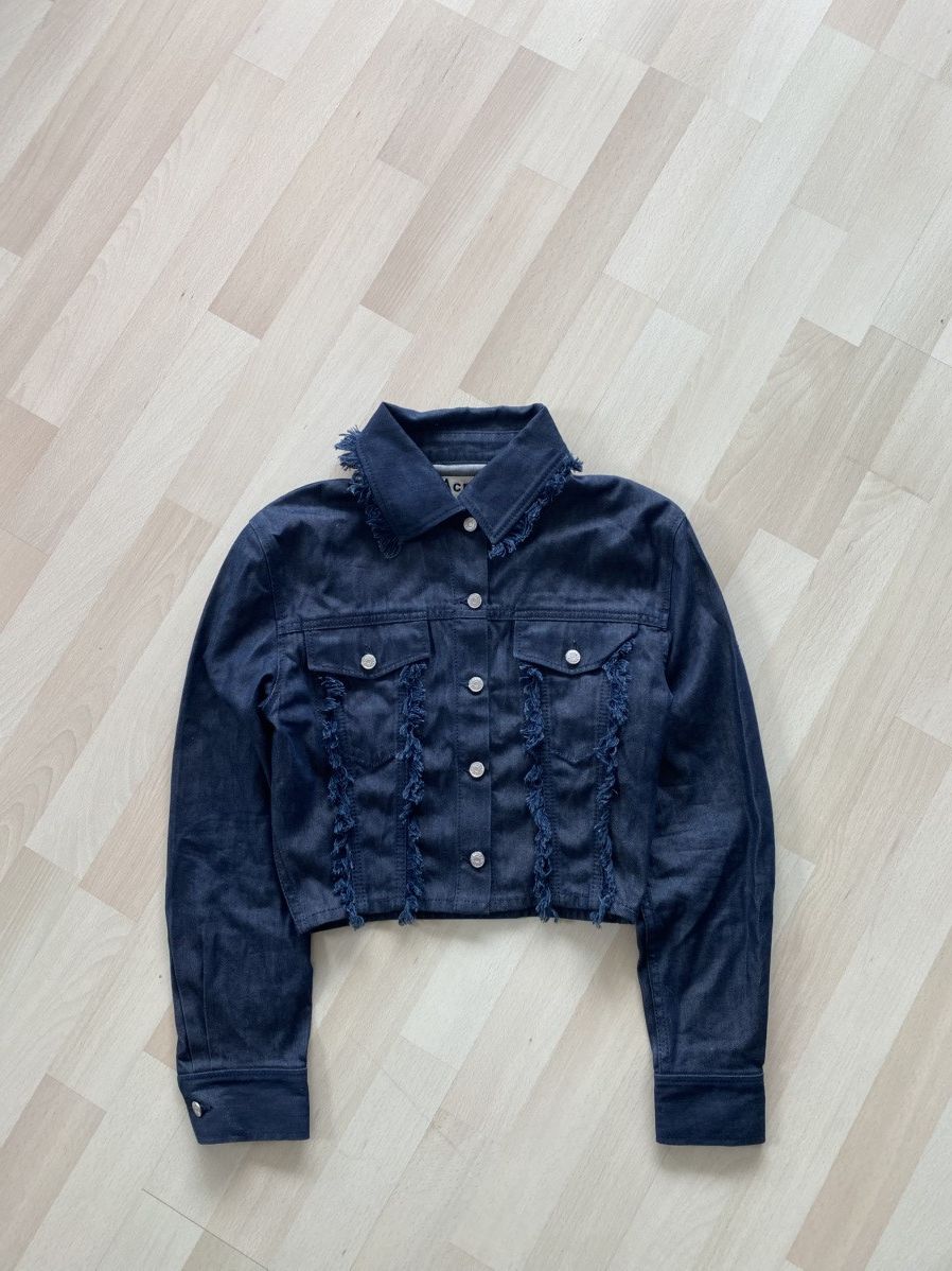 Acne Studios Acne Studios Cropped Denim Jacket Size M / US 6-8 / IT 42-44 - 1 Thumbnail