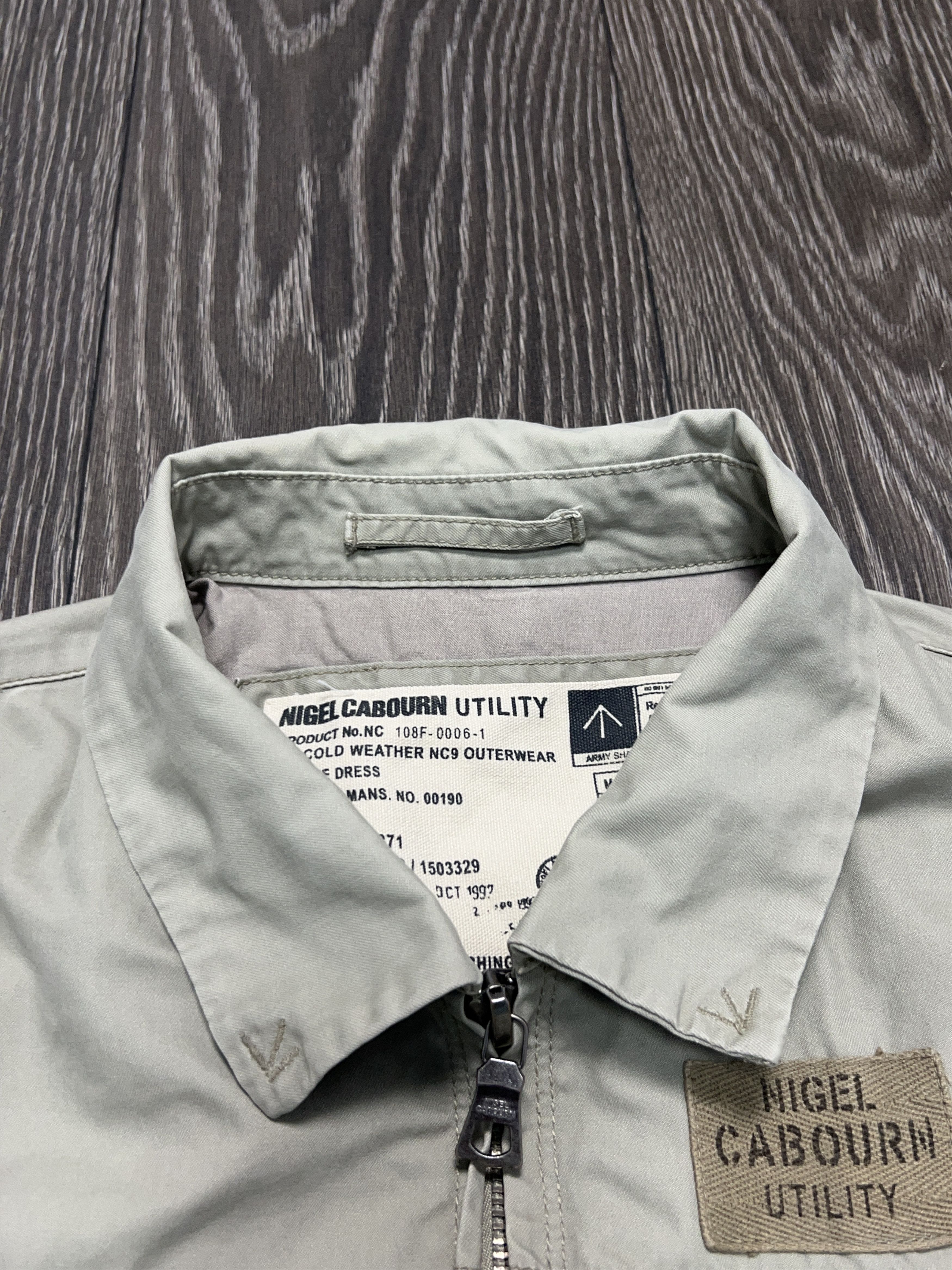 Nigel Cabourn Utility Cold Weather NC9 Military Field Jacket Coat Size XL Size US XL / EU 56 / 4 - 4 Thumbnail