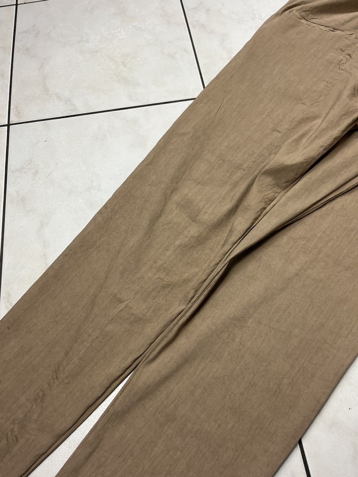 Damir Doma × Designer Damir Doma linen drop crotch pants asymmetric Size US 34 / EU 50 - 19 Thumbnail