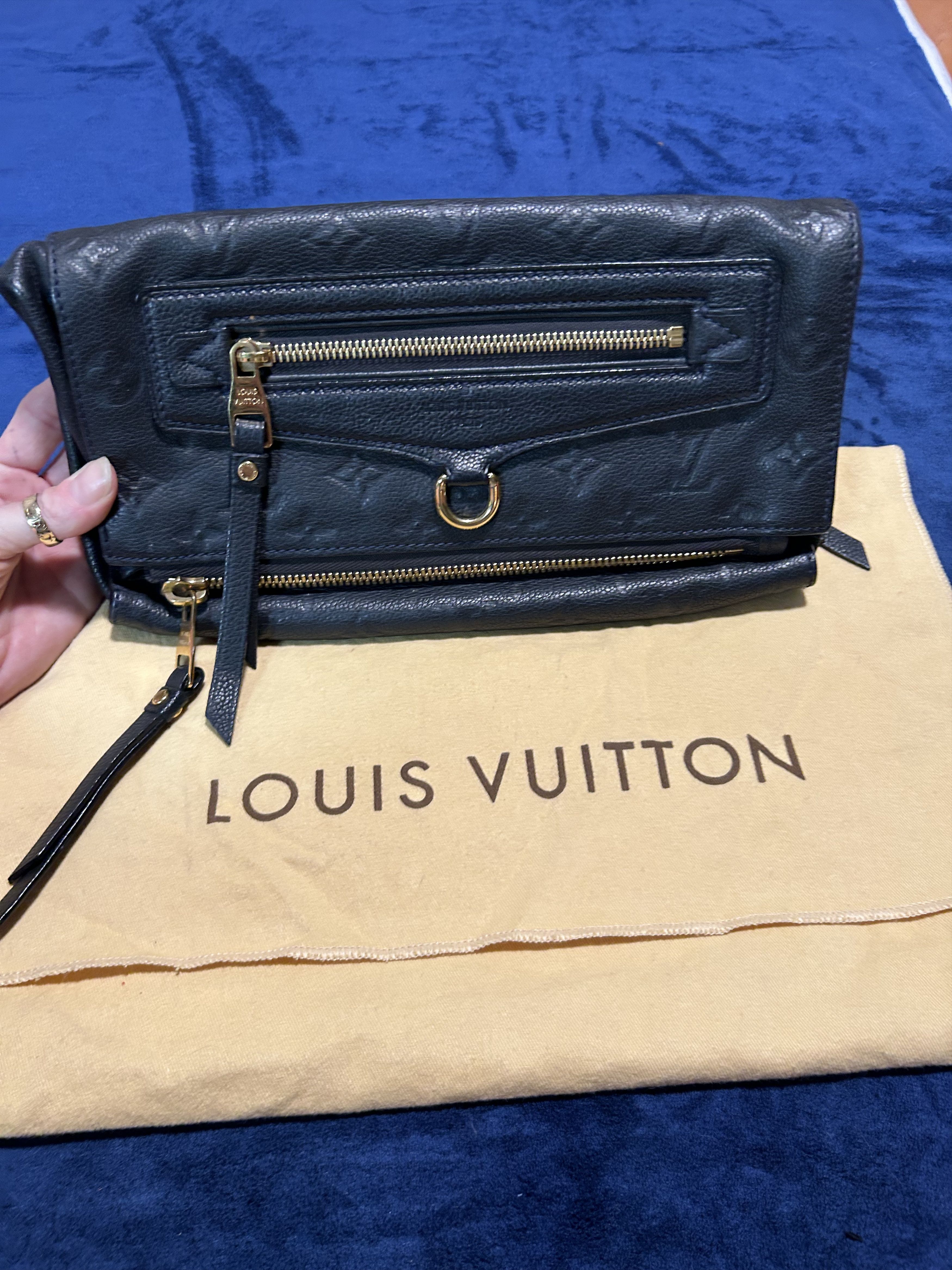 Louis Vuitton LV black monogram clutch Size ONE SIZE - 1 Thumbnail