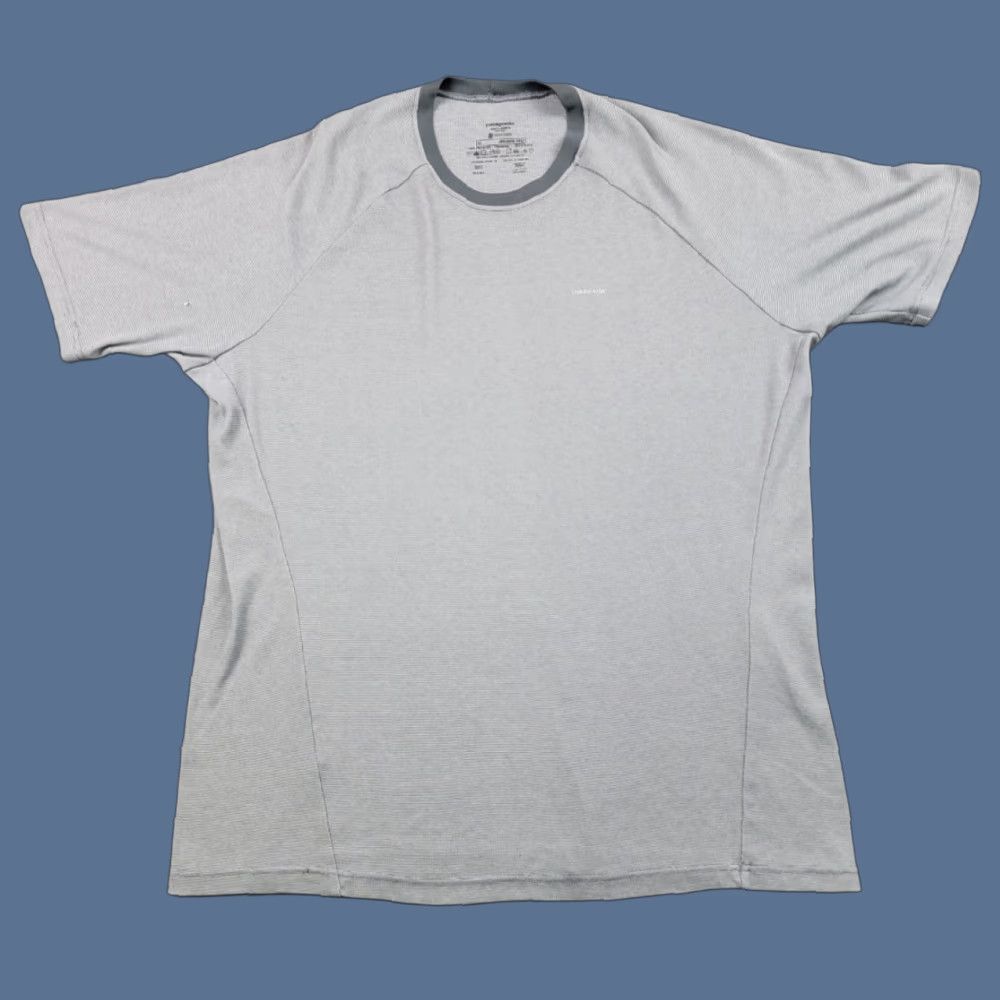 Patagonia Patagonia Shirt Mens XL Gray Capilene Short Sleeve Crew Neck Outdoor Active Hike Size US XL / EU 56 / 4 - 1 Thumbnail