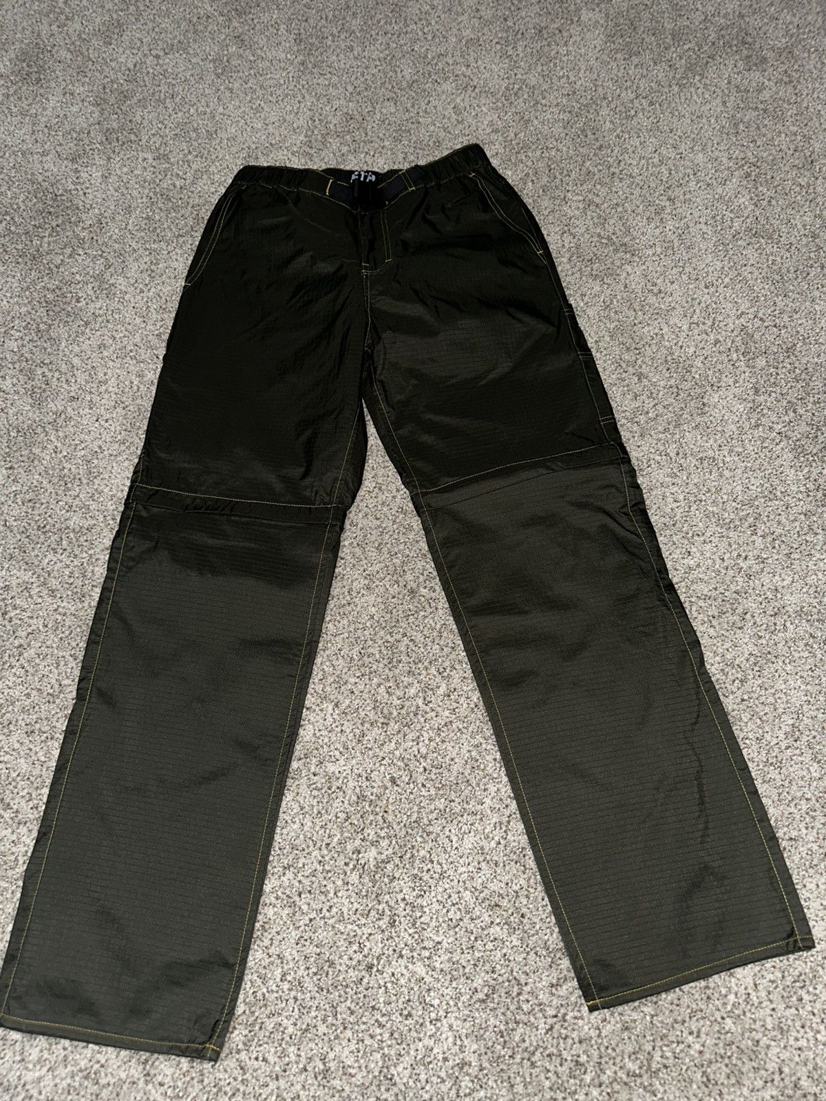 Fuck The Population FTP Nylon Pants/shorts Dark Green Size US 30 / EU 46 - 2 Thumbnail
