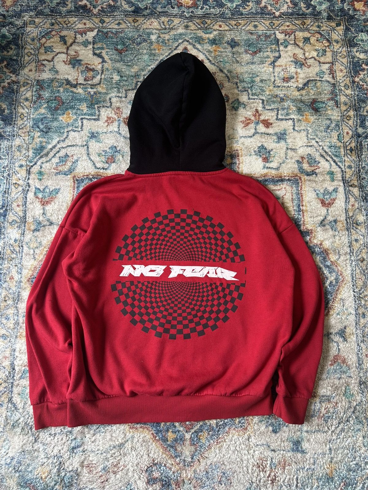 No Fear Vintage No Fear Logo Pullover Hoodie Small Size US L / EU 52-54 / 3 - 2 Thumbnail