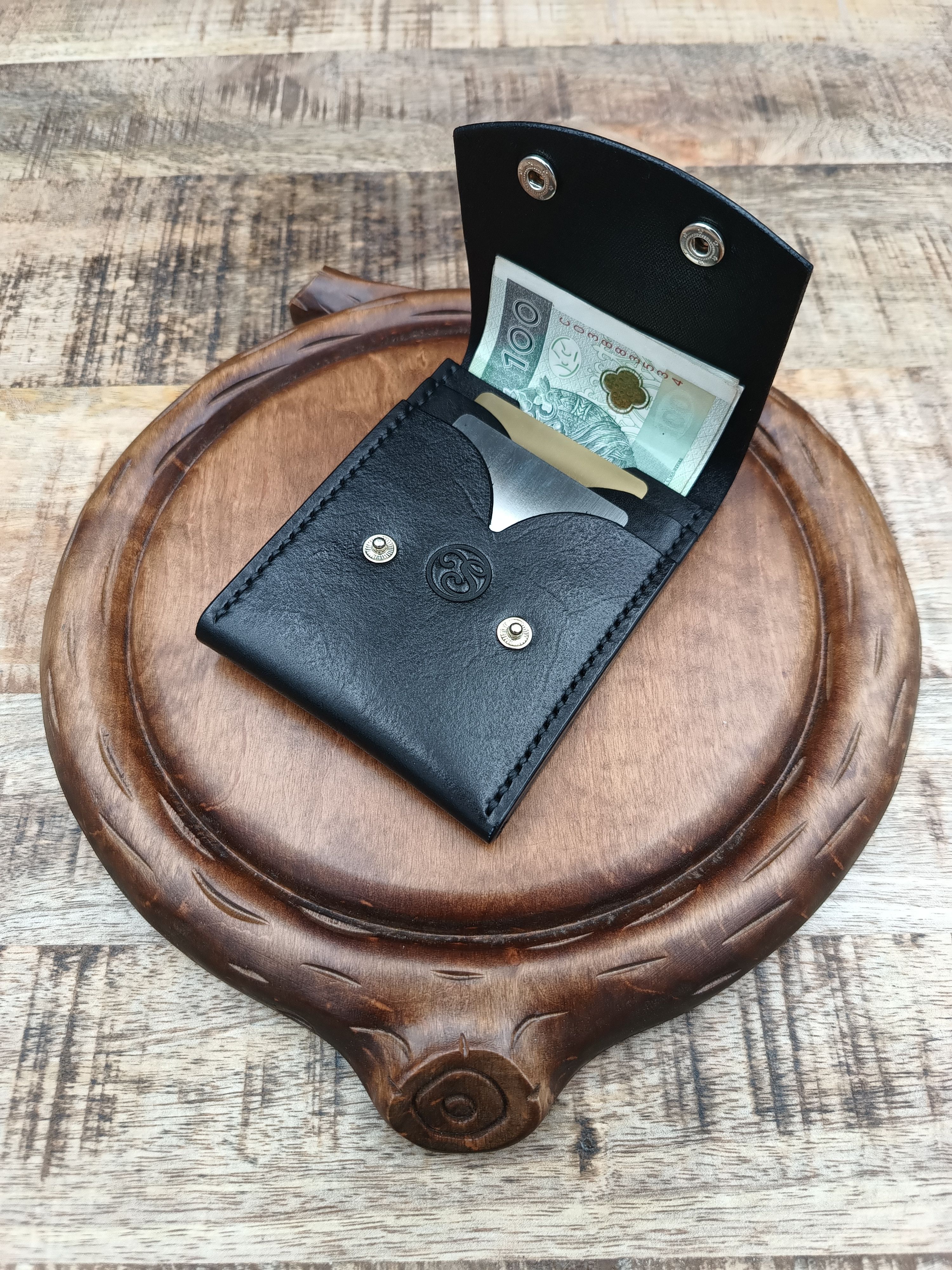 Other Handmade top grain leather wallet Size ONE SIZE - 2 Thumbnail