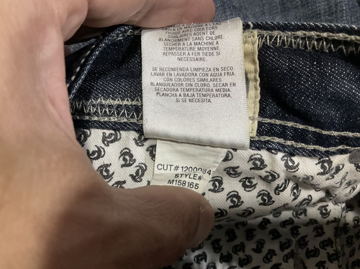 If Six Was Nine × Jimmy Taverniti × Le Grande Bleu (L.G.B.) 🔥Sick Y2K Taverniti Jeans Flared Denim Gimmick Pockets Size US 30 / EU 46 - 15 Thumbnail