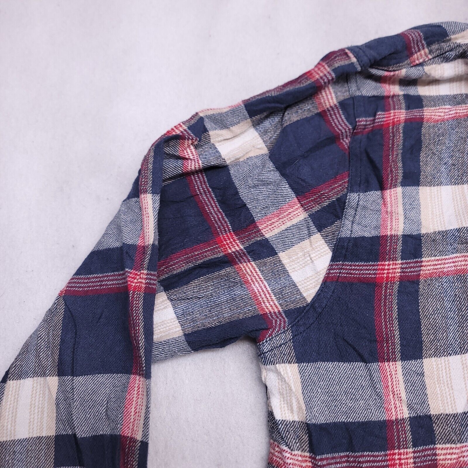 Pacsun PacSun Casual Button Up Hoodie Mens Size Large L Blue Plaid Size US L / EU 52-54 / 3 - 4 Thumbnail