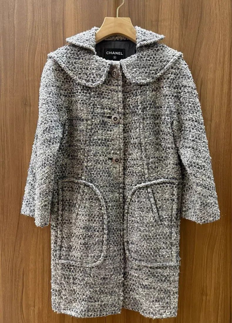 Chanel Chanel Classic tweed hooded jacket Size XXS / US 00 / IT 34 - 1 Thumbnail