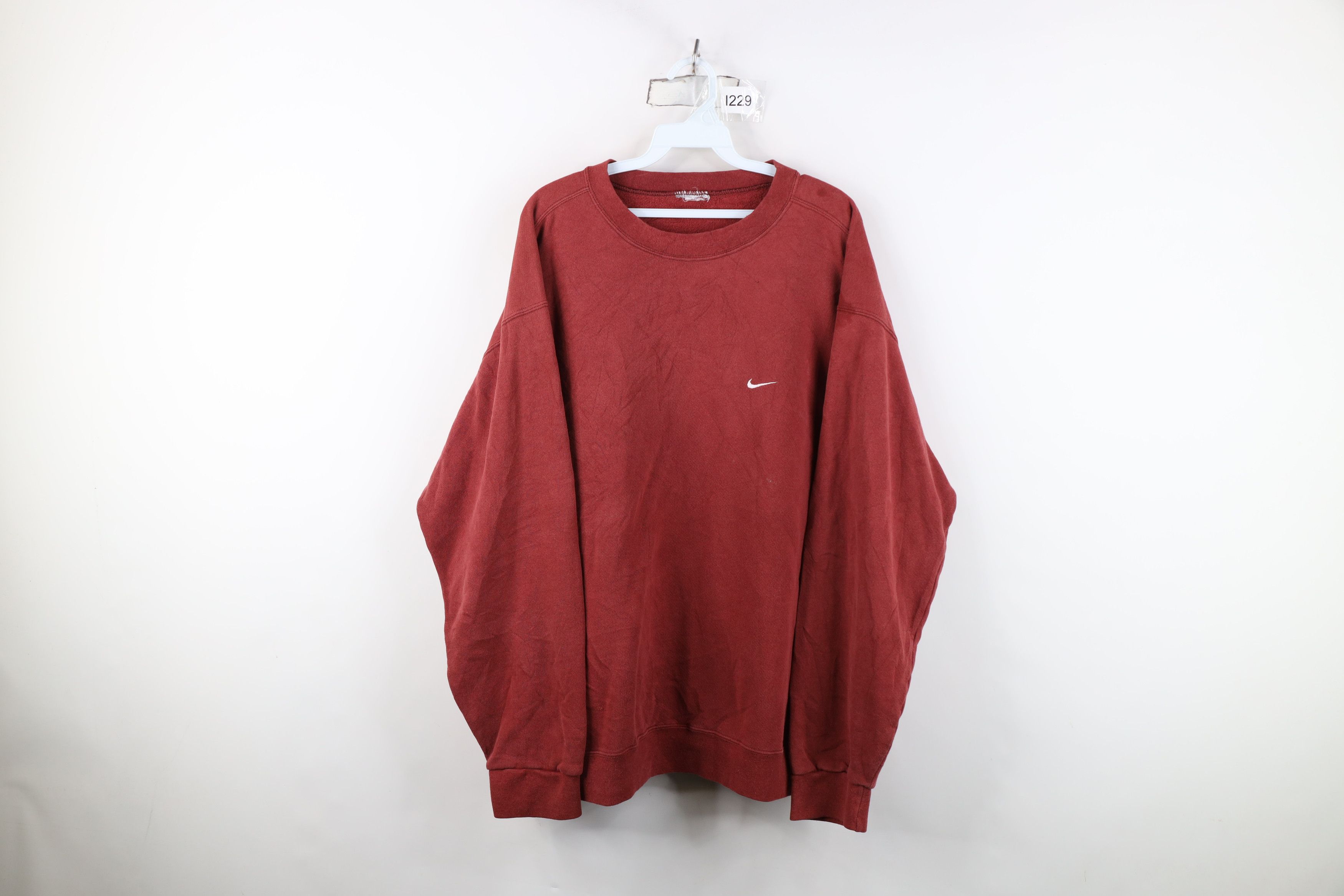 Nike Vintage 90s Nike Scott Mini Swoosh Crewneck Sweatshirt Size US XXL / EU 58 / 5 - 1 Thumbnail