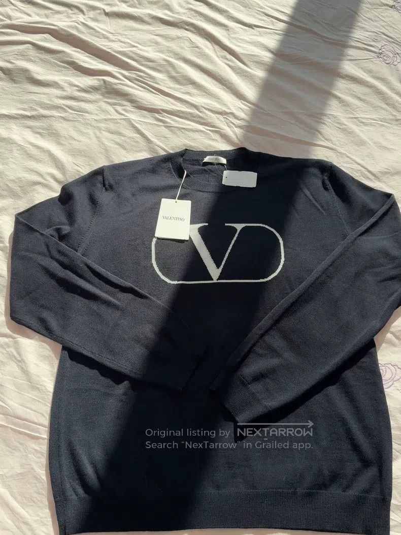 Valentino Valentino Men's logo sweater Size US XXL / EU 58 / 5 - 1 Thumbnail