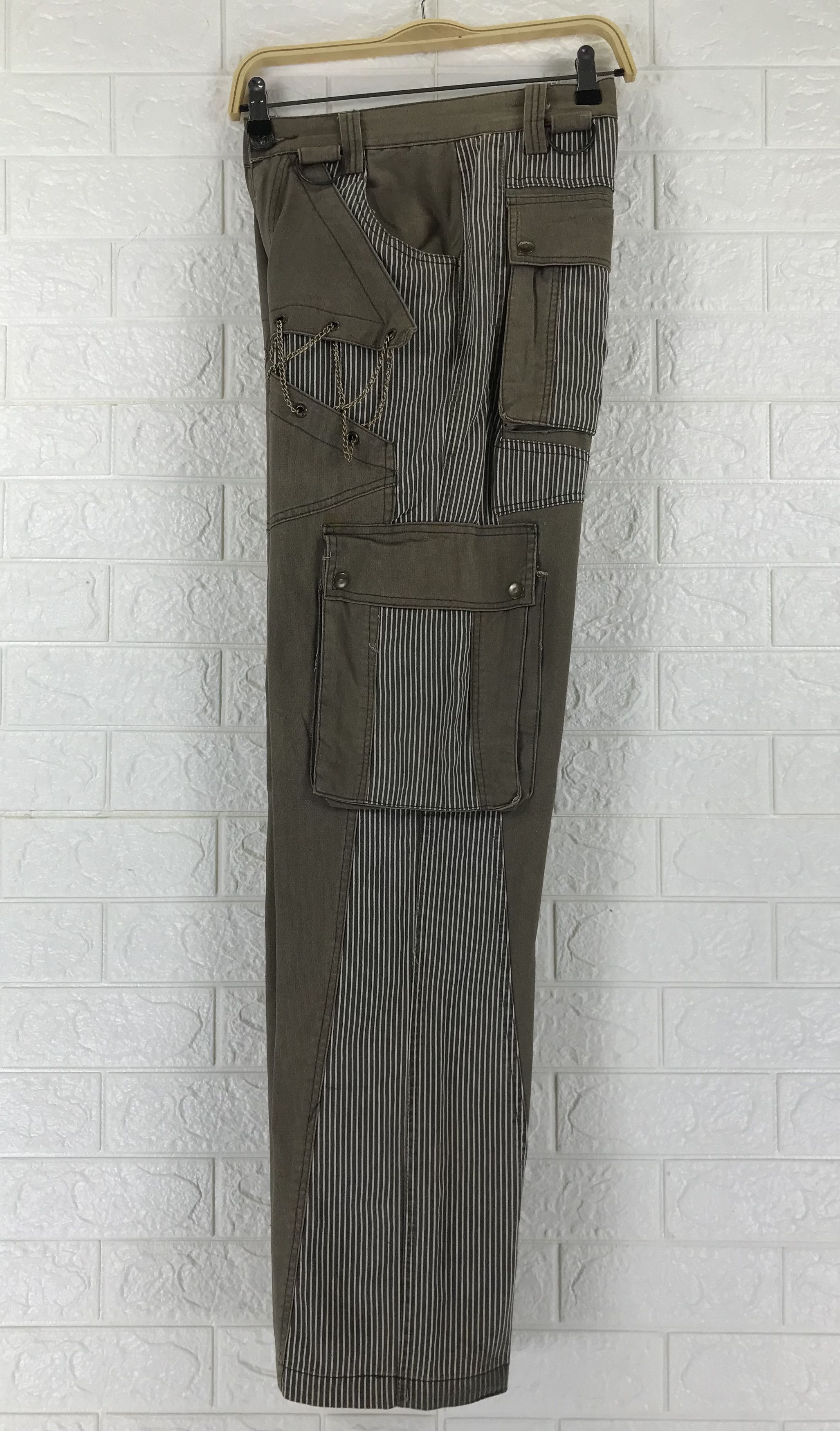 Japanese Brand Vintage Japanese Hybrid Seditionaries Cargo Pants Size US 31 - 10 Thumbnail