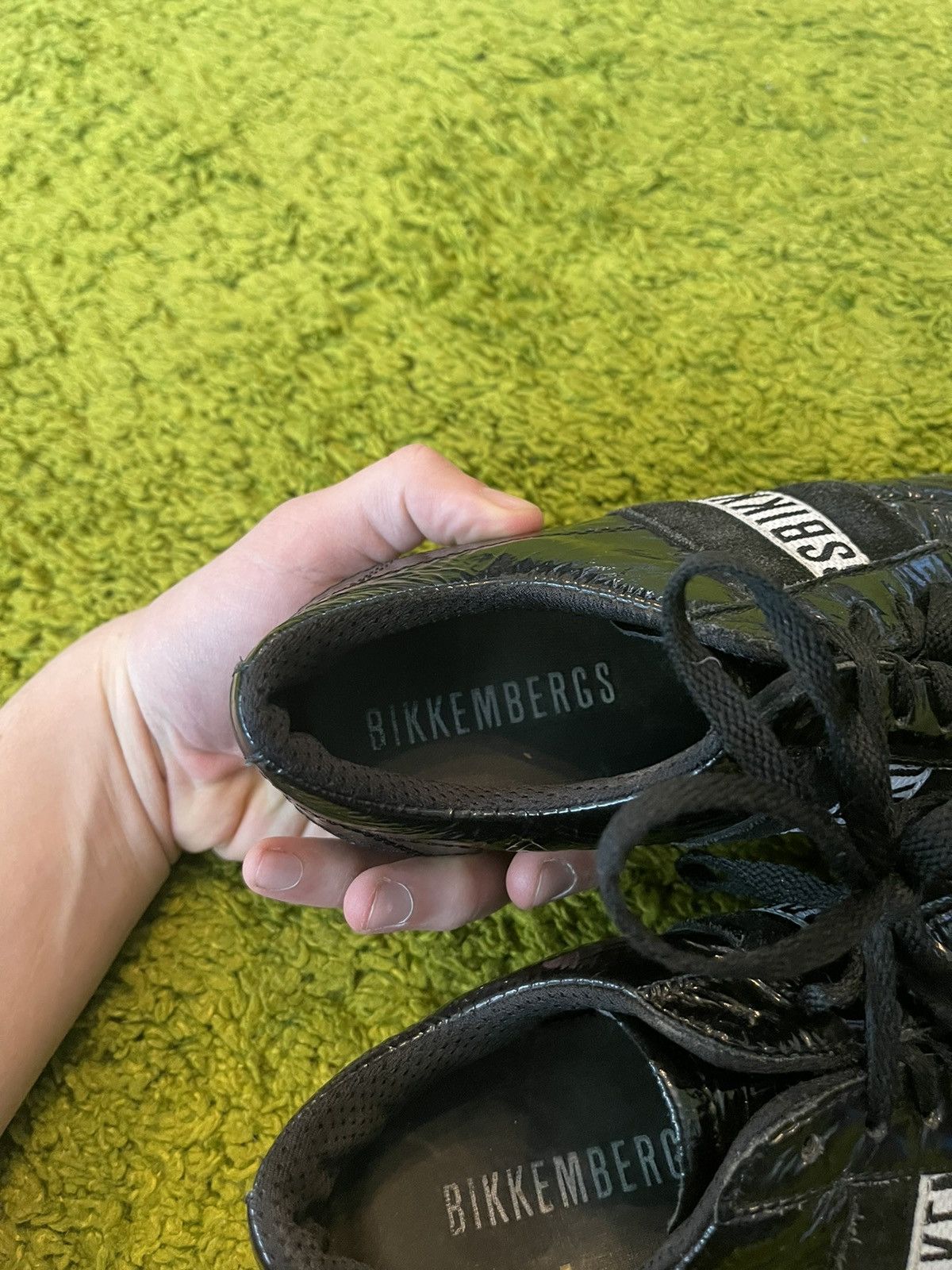 Designer × Dirk Bikkembergs × Vintage Bikkembergs 2000s vintage real patent leather sneakers Y2K Size US 6 / IT 36 - 8 Thumbnail