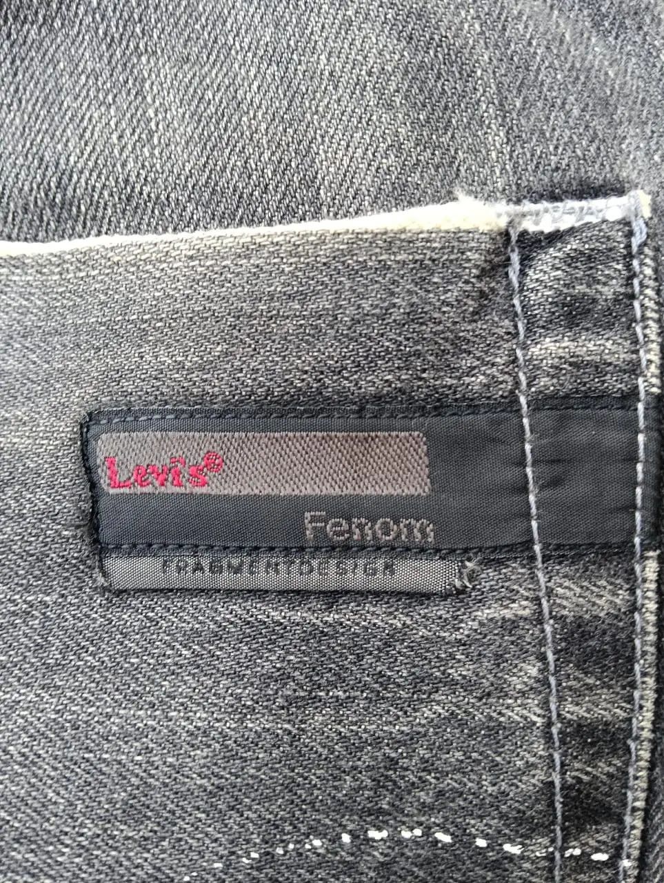 Fragment Design × Levi's Levi’s Fenom x Fragment Design Black Selvedge Made in Japan. Size US 34 / EU 50 - 3 Thumbnail