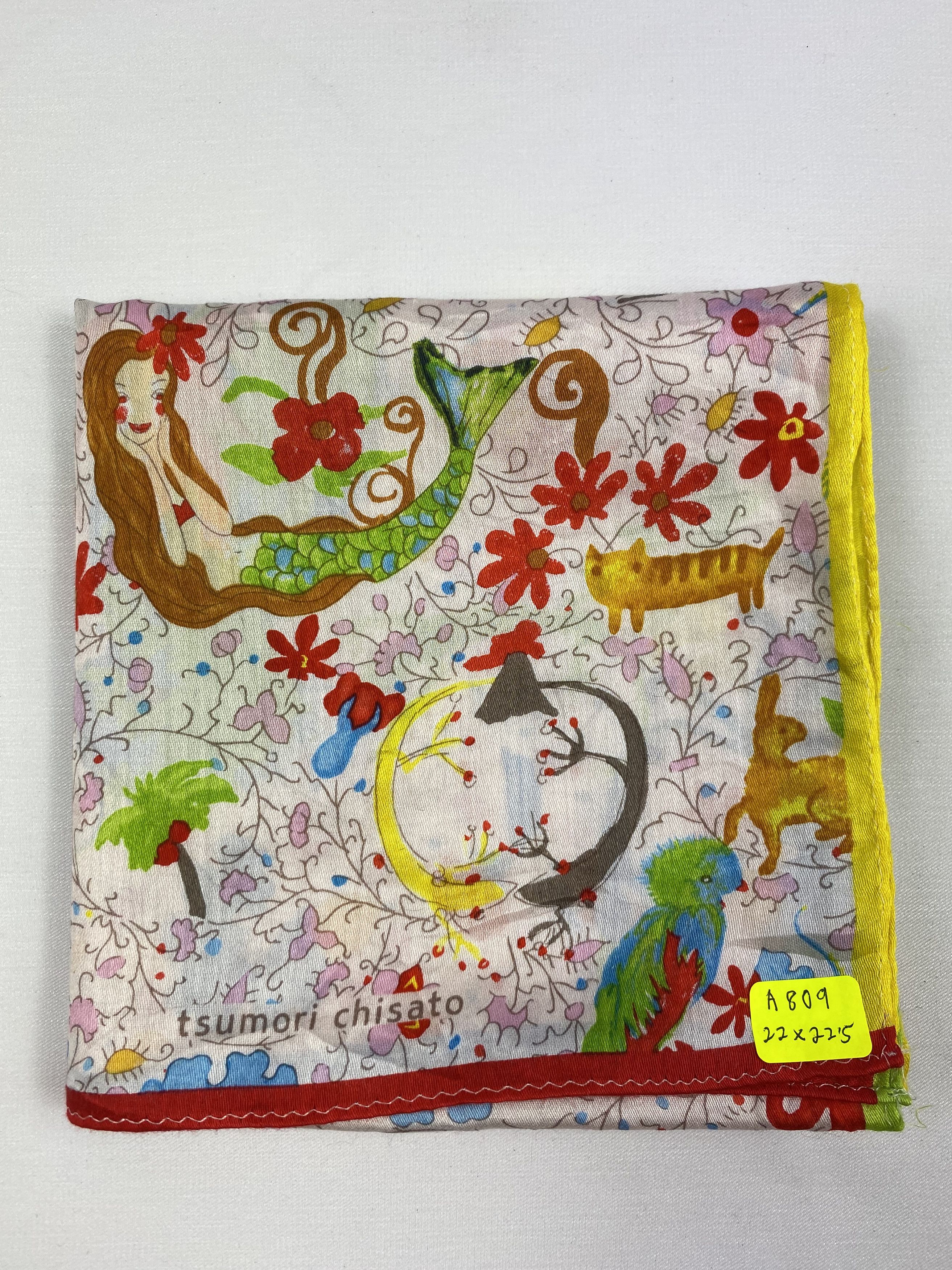 Issey Miyake Tsumori Chisato Handkerchief / Bandana / Neckerchief A809 Size ONE SIZE - 6 Thumbnail
