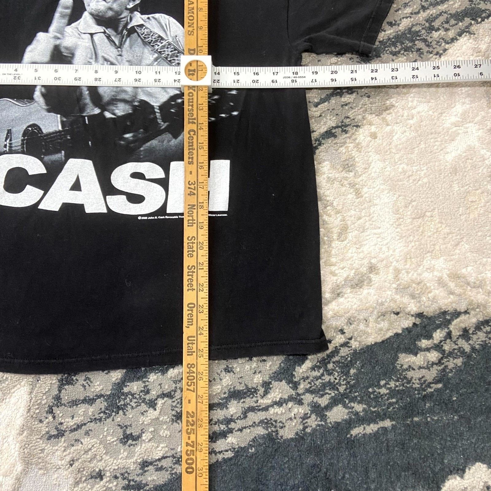 &SONS Vintage Y2K Zion Rootswear T-Shirt Men M Johnny Cash San Size US M / EU 48-50 / 2 - 5 Thumbnail