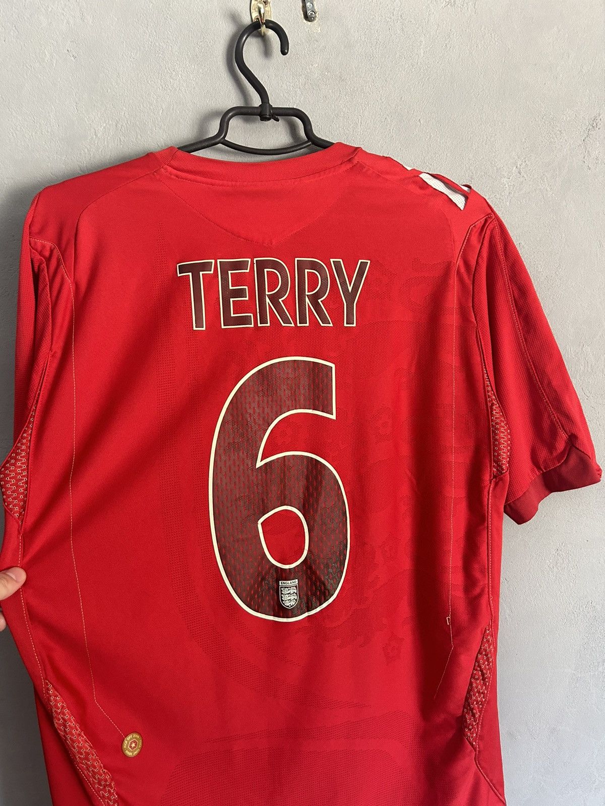 Umbro England terry jersey away 2006-08 Size US L / EU 52-54 / 3 - 2 Thumbnail